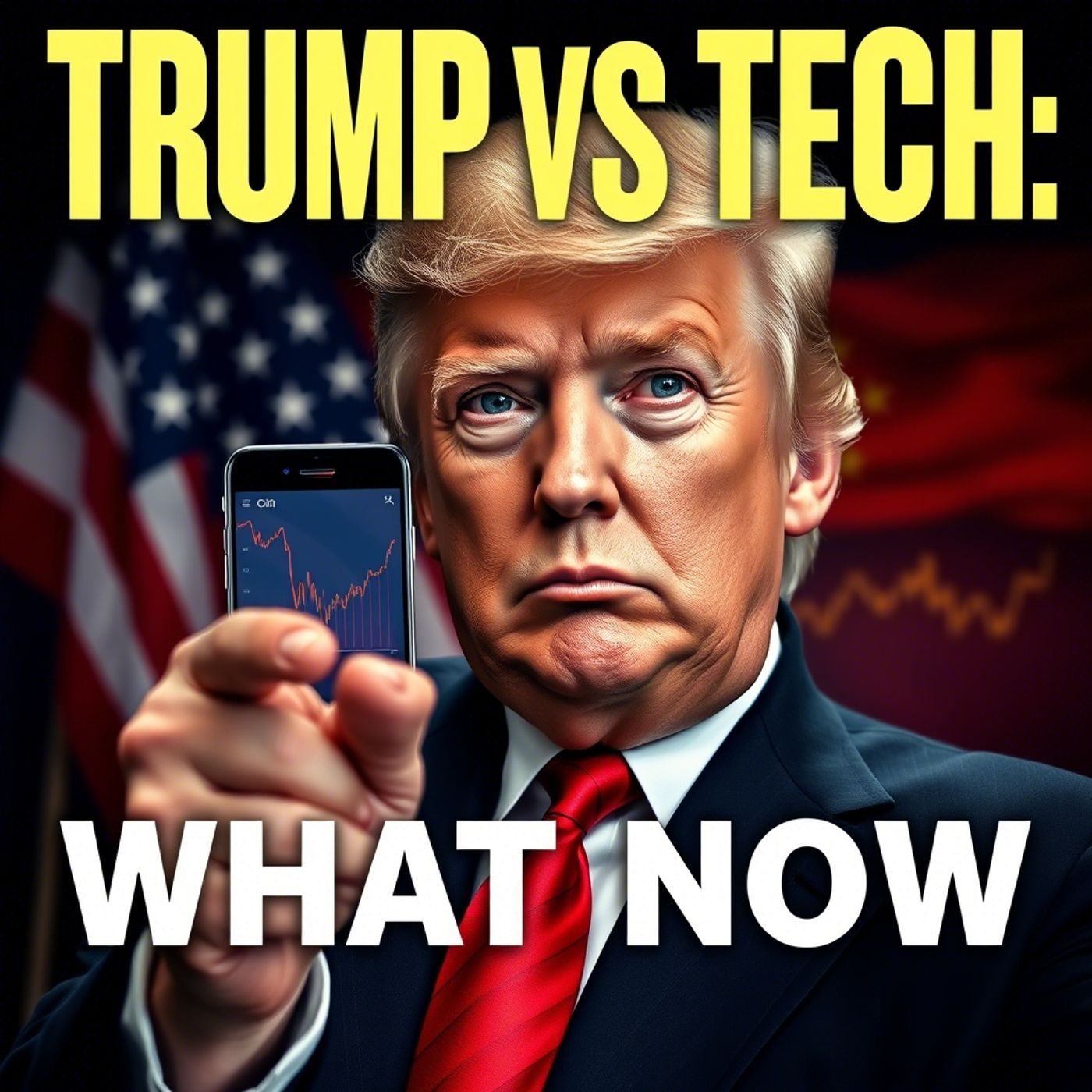“Trump Declares War on iPhones: $70 Billion Crash, Tariffs, and a Debt Bombshell” episode artwork
