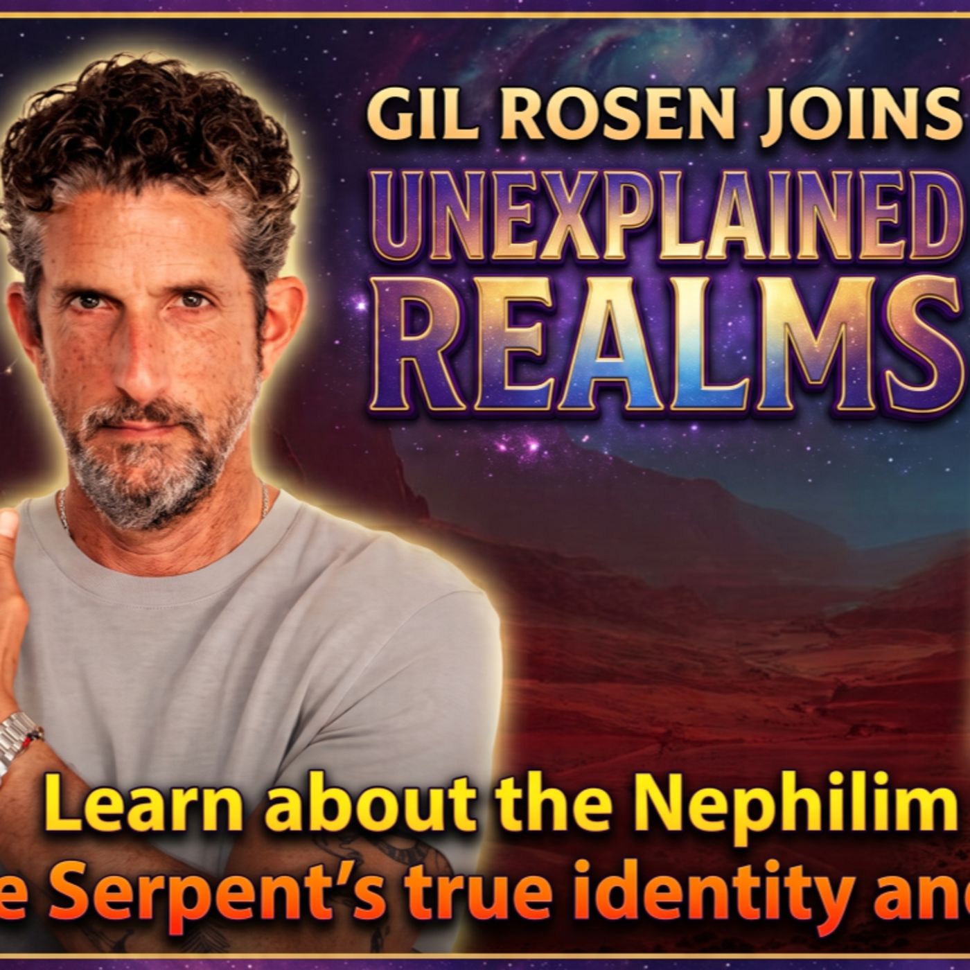 AUTHOR - Author Gil Rosen: Alien Verses: Decoding Genesis episode artwork