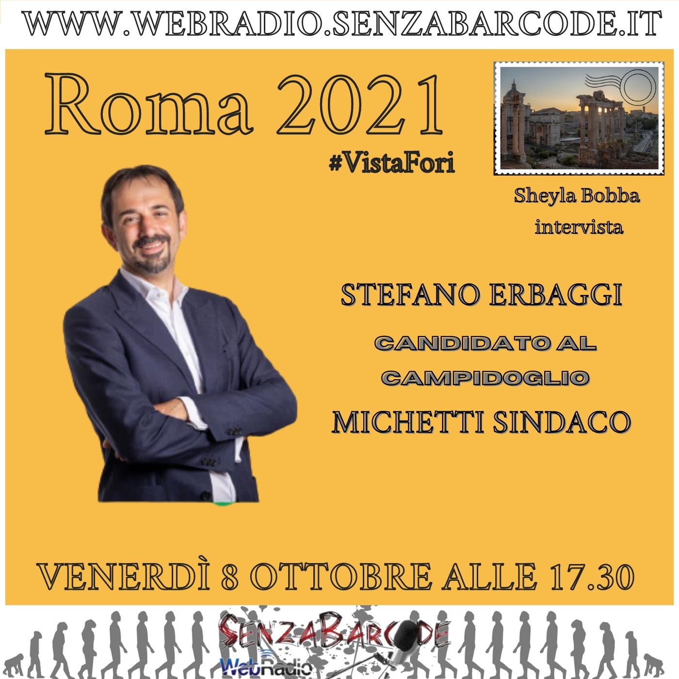 #Roma2021 con Stefano Erbaggi
