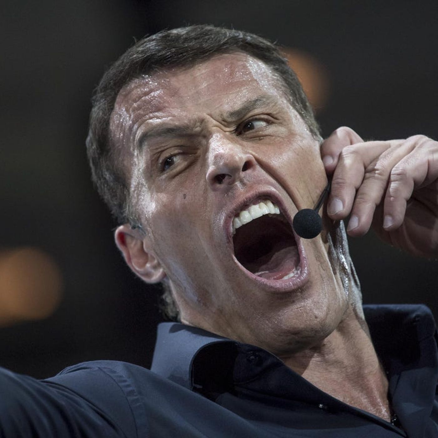 Tony Robbins (Creepy Giant & Motivational Fire Walker) - podcast episode cover