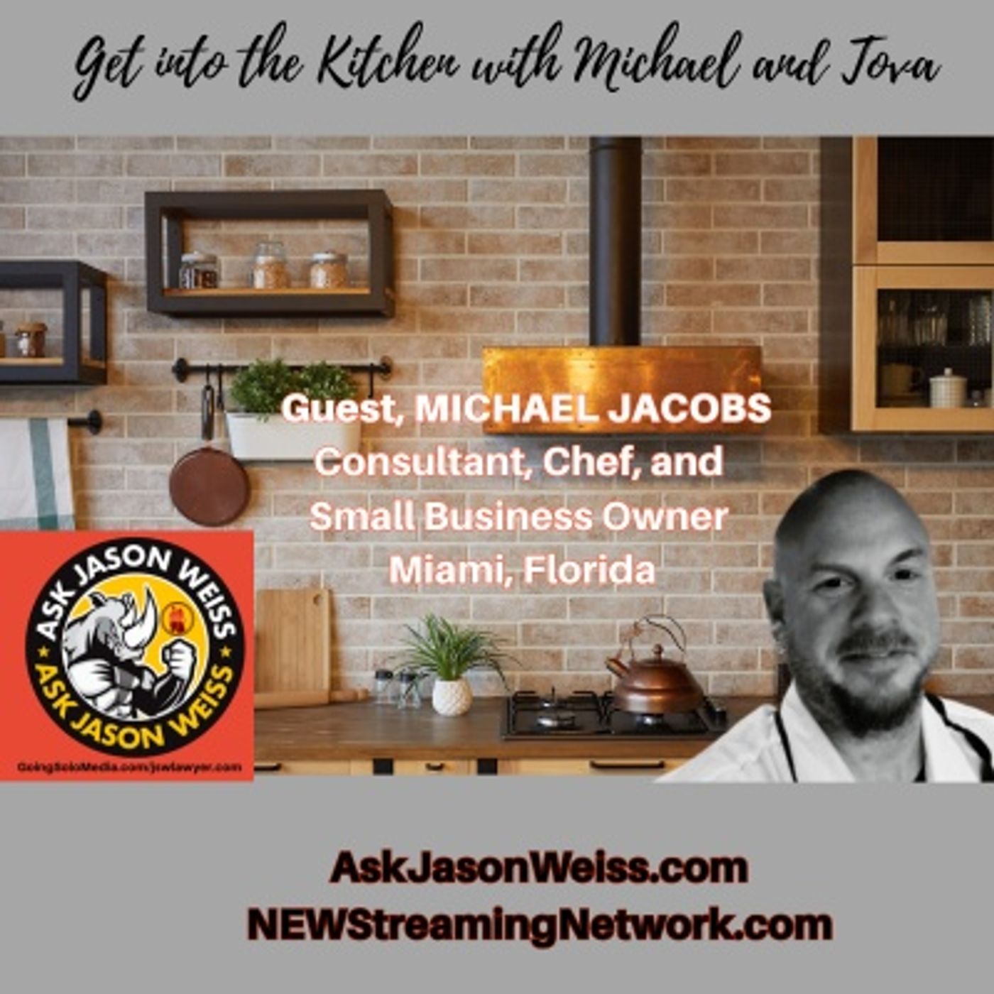 Get Into the Kitchen with Tova and Michael Jacobs!