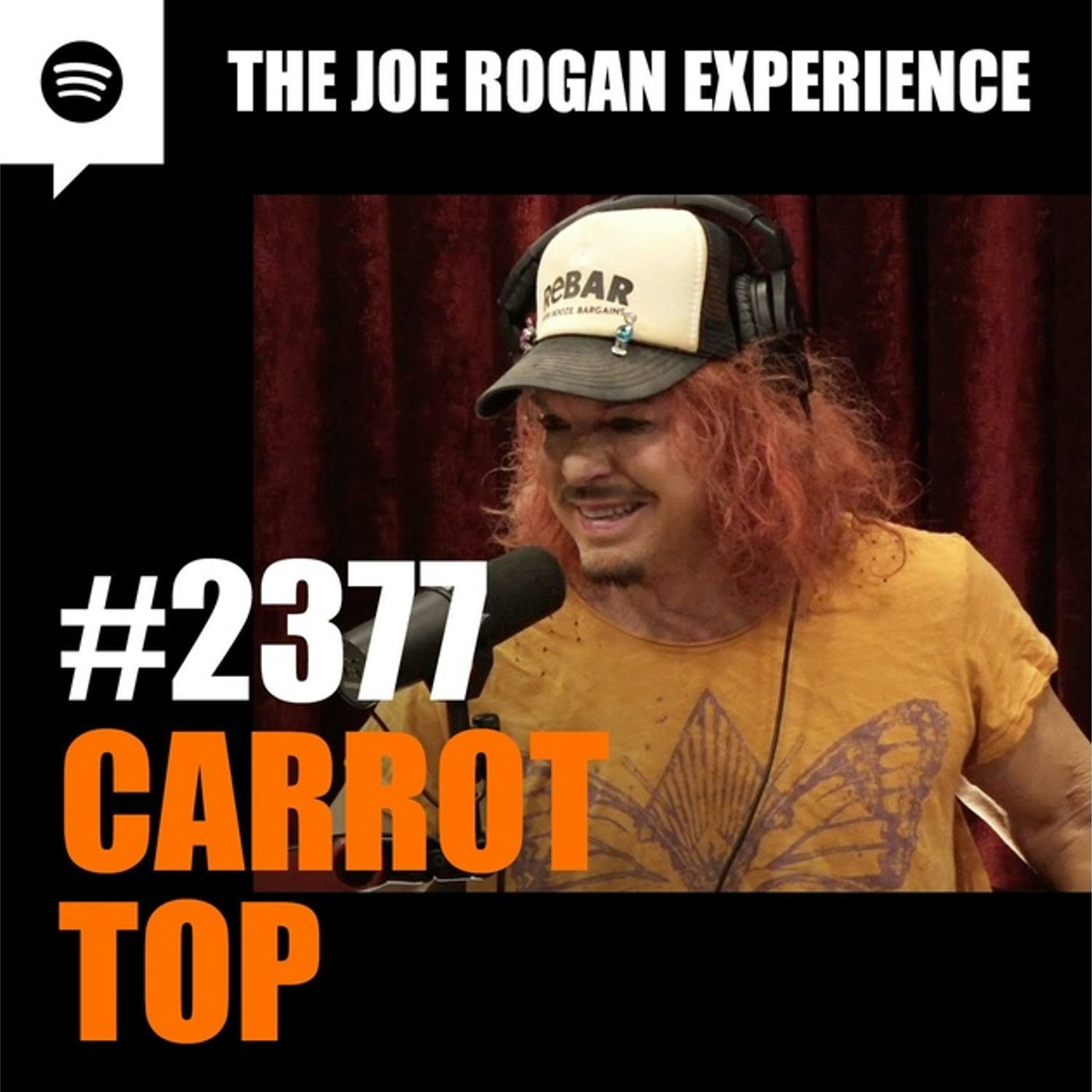 Joe Rogan Experience _2377 - Carrot Top(M4A_128K) episode artwork