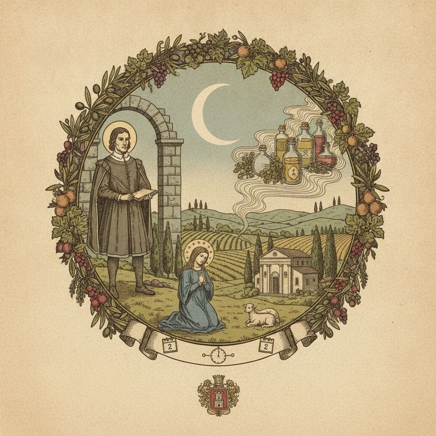 L'Almanacco di Trani Italia News: Il Coraggio di San Tommaso Moro, la Devozione di Sant'Agrippina e i Profumi della Terra sotto la Luna Gibb episode artwork