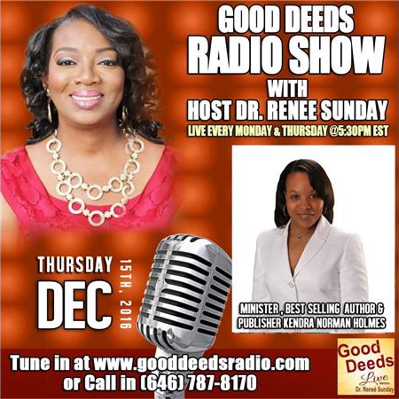 You have a Book in You!: Minister Bestselling Author/Publisher Kendra Norman GD episode artwork