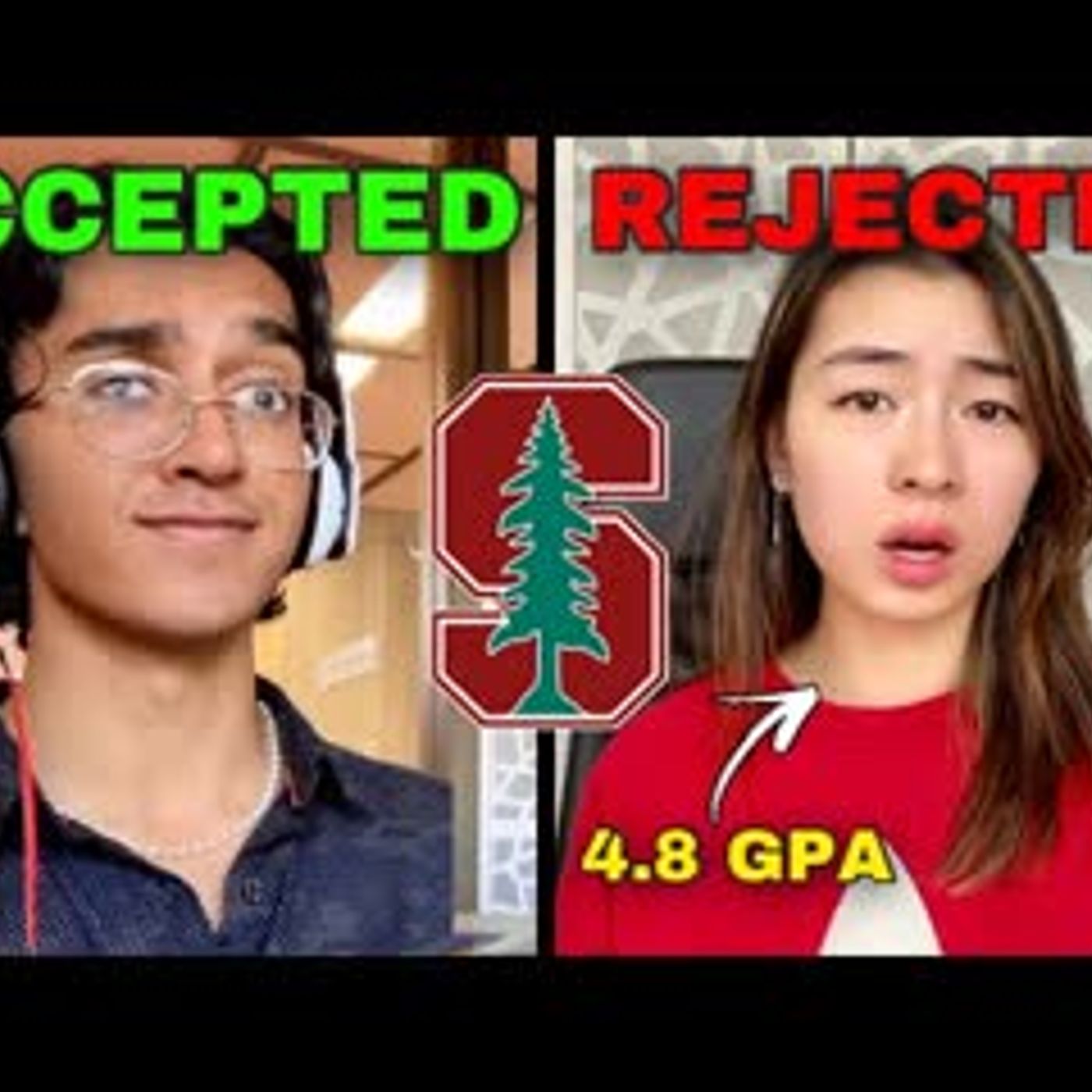 Stanford accepts you IF...   Admitted student's review of my REJECTION (reaction) episode artwork