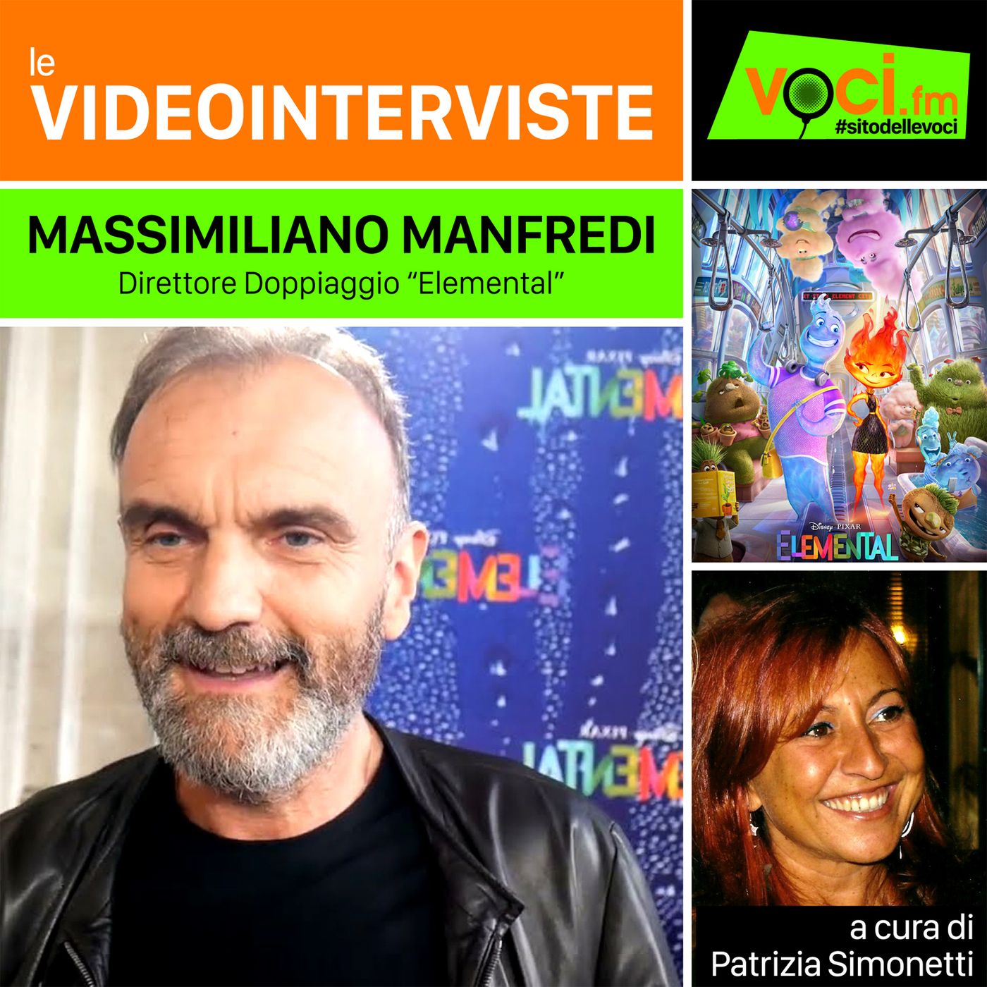 MASSIMILIANO MANFREDI, direttore doppiaggio di ELEMENTAL, su VOCI.fm - clicca play e ascolta l'intervista episode artwork