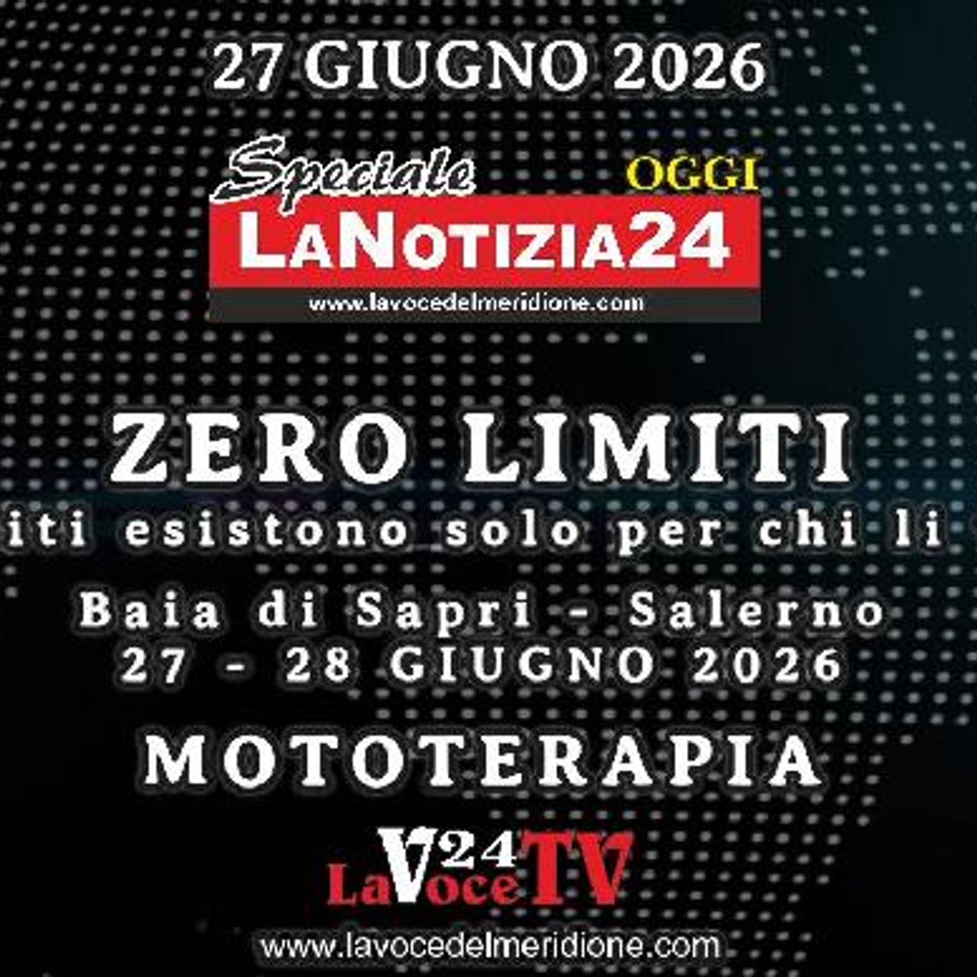 Speciale Notizia24OGGI del 27 giugno 2026 - MOTOTERAPIA episode artwork