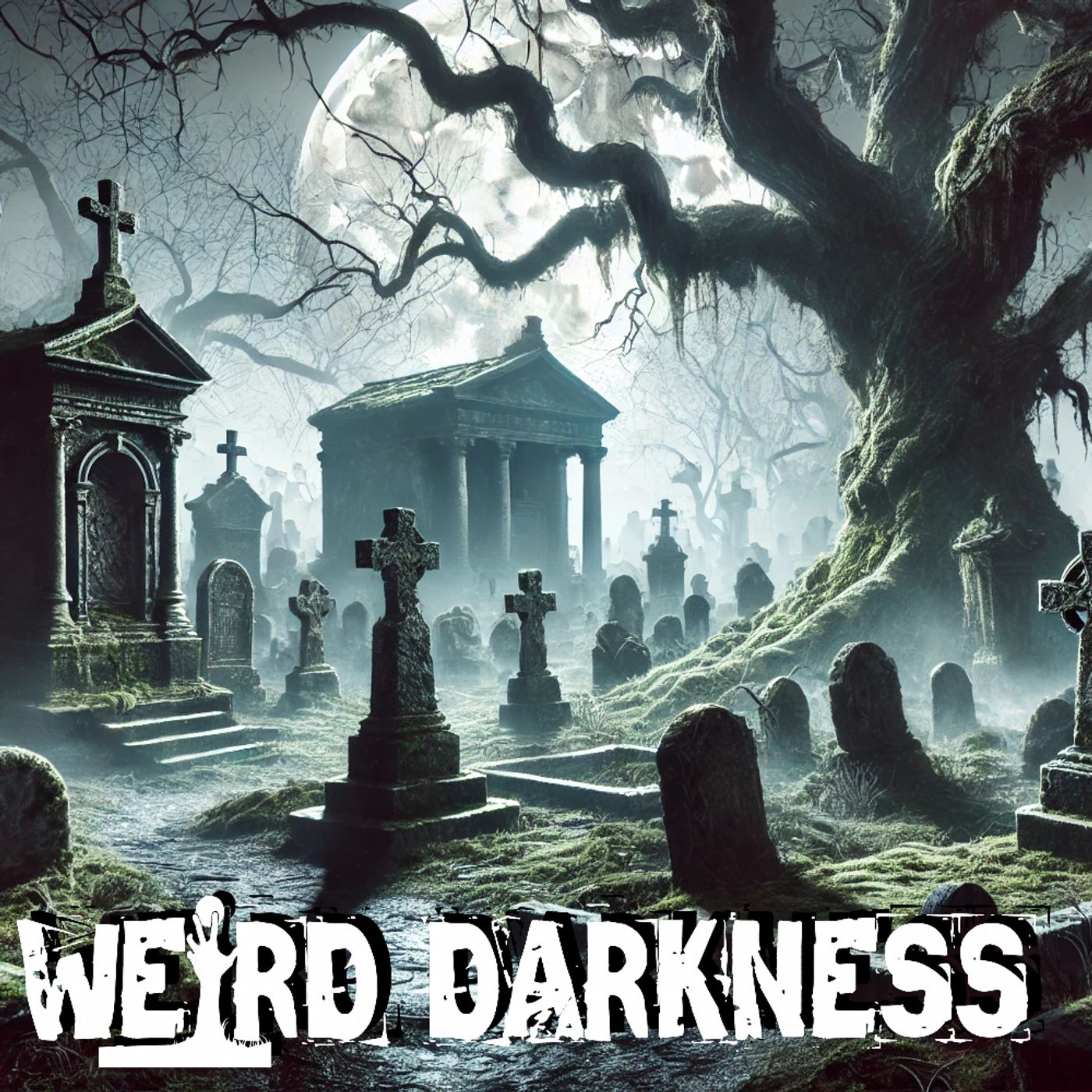 cover of episode “HAUNTED CEMETERIES AND FORGOTTEN GRAVEYARDS” #WeirdDarkness