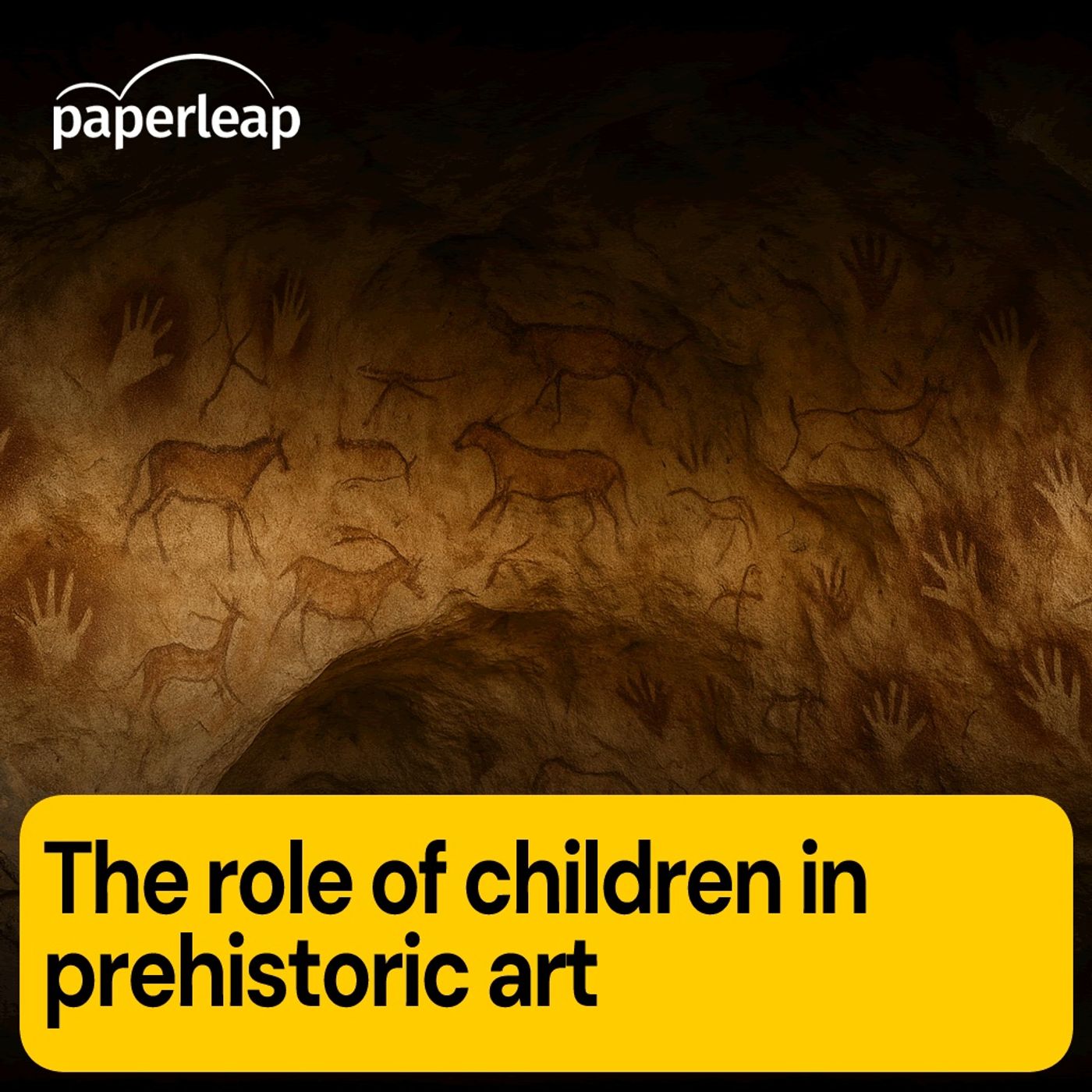The role of children in prehistoric art