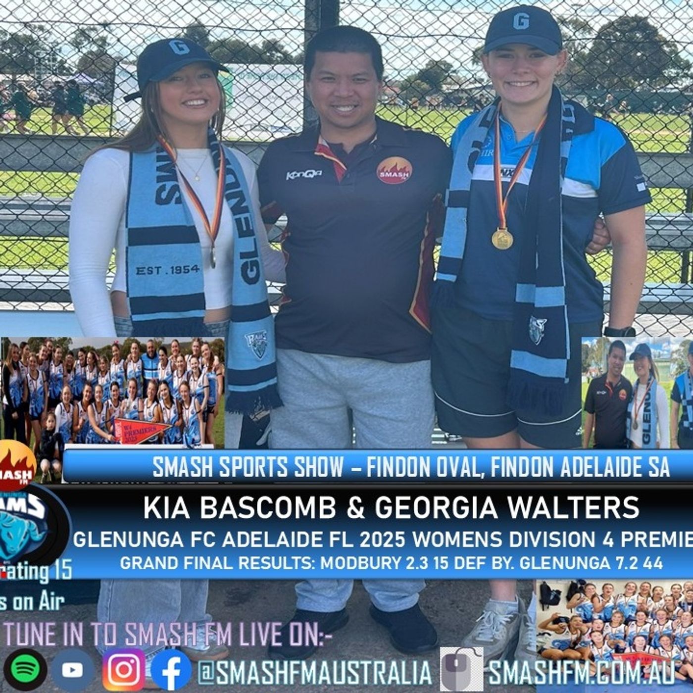 SSS15THYR: Glenunga Rams FC 2025 Adelaide FL W4 Premiership Interviews 130925