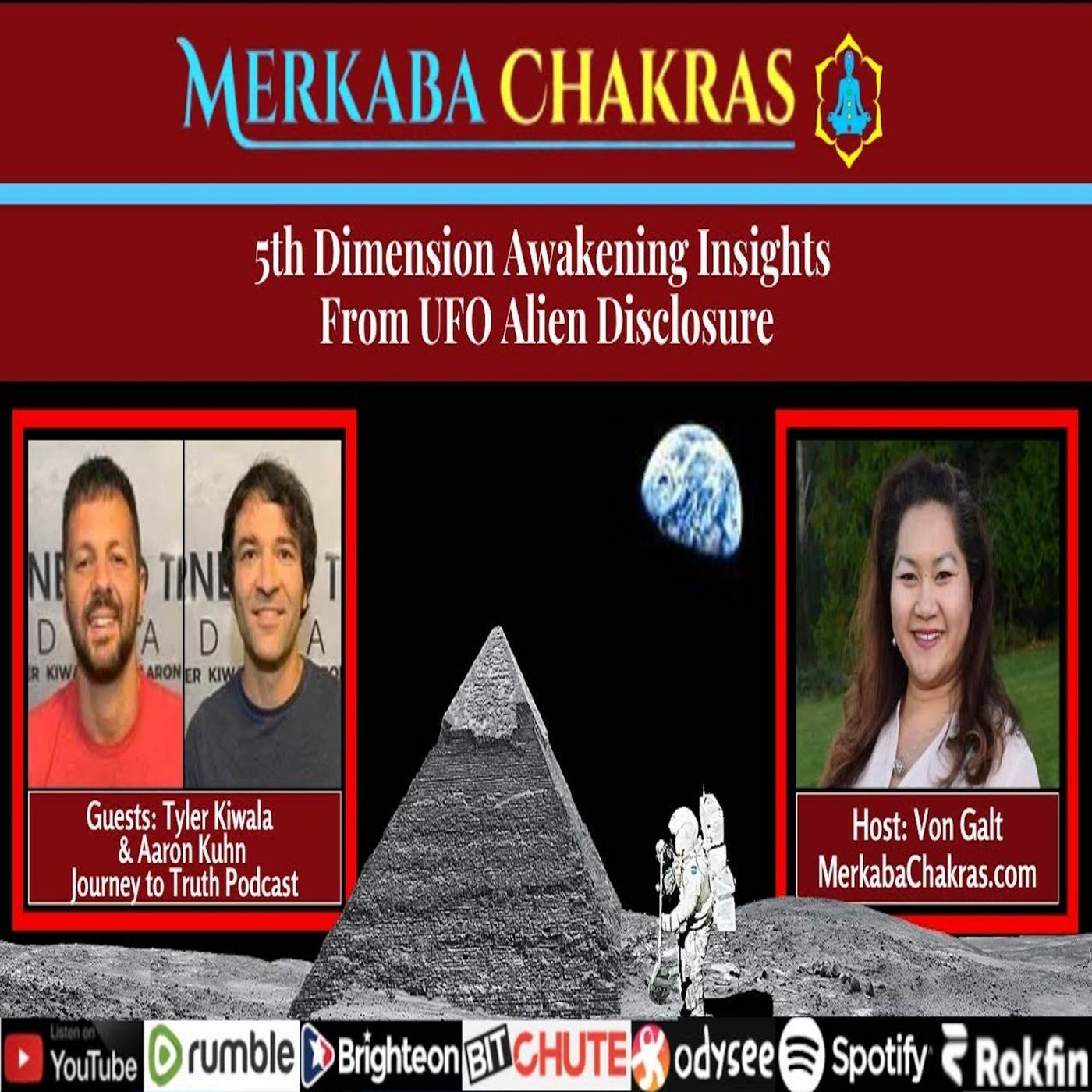 Merkaba Chakras Interview w/ Von Galt