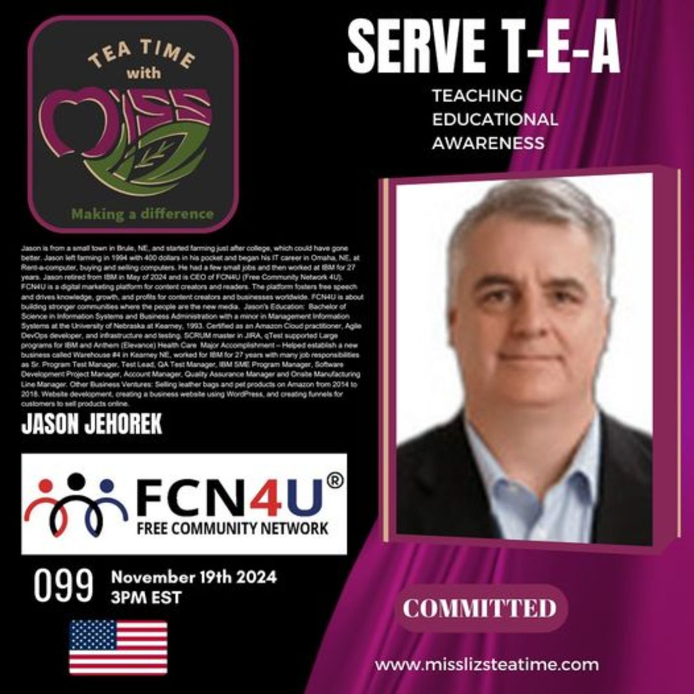 Teatime with Miss Liz