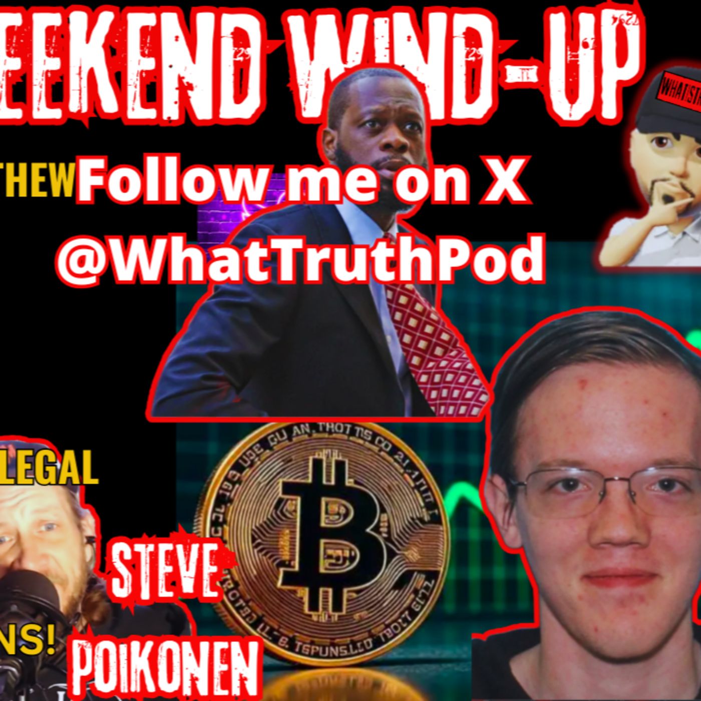 Weezys Weekend Wind-Up! Steve Poikonen Joins! #trump #bitcoin