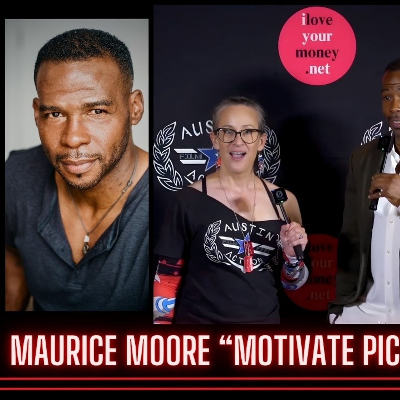 Maurice Moore Red Carpet Interview at our 2025 event! "Finding Solace" Premiere!