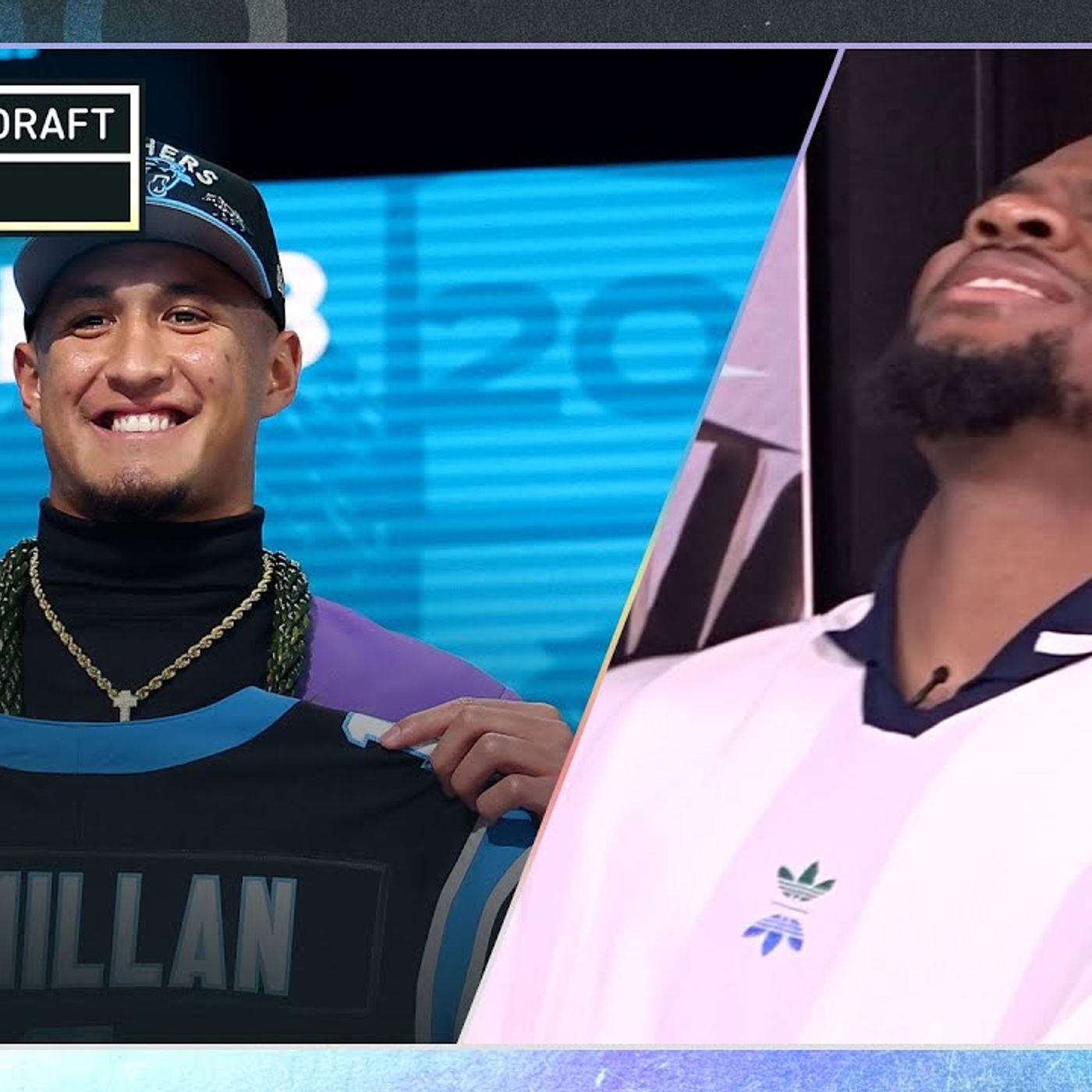 Micah Parsons Can t Believe the Panthers Drafted Tet McMillan Before Dallas _ 2025 NFL Draft episode artwork