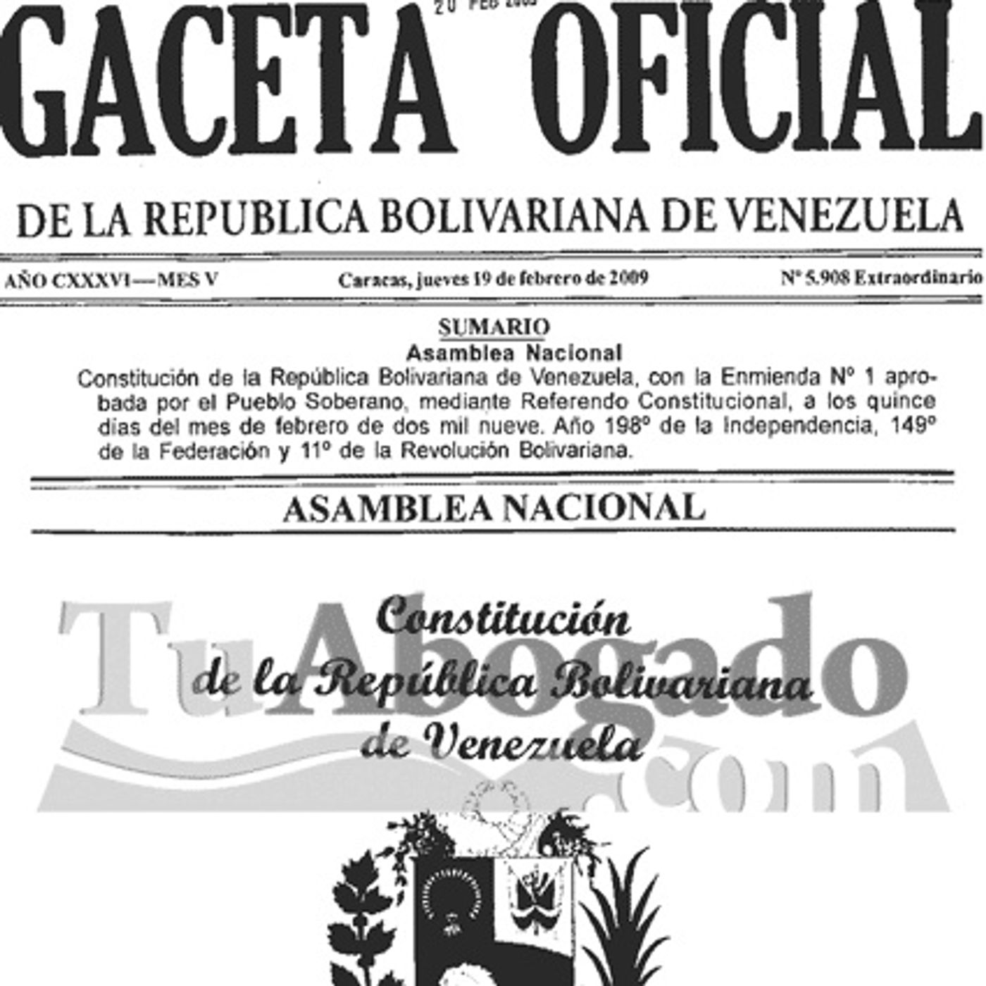 Constitución de Venezuela Arts. del 1 al 64 @AudioLey Productor @RaymondOrta episode artwork