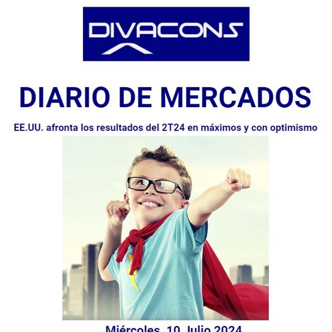 PODCAST DIARIO DE MERCADOS Miércoles 10 Julio episode artwork