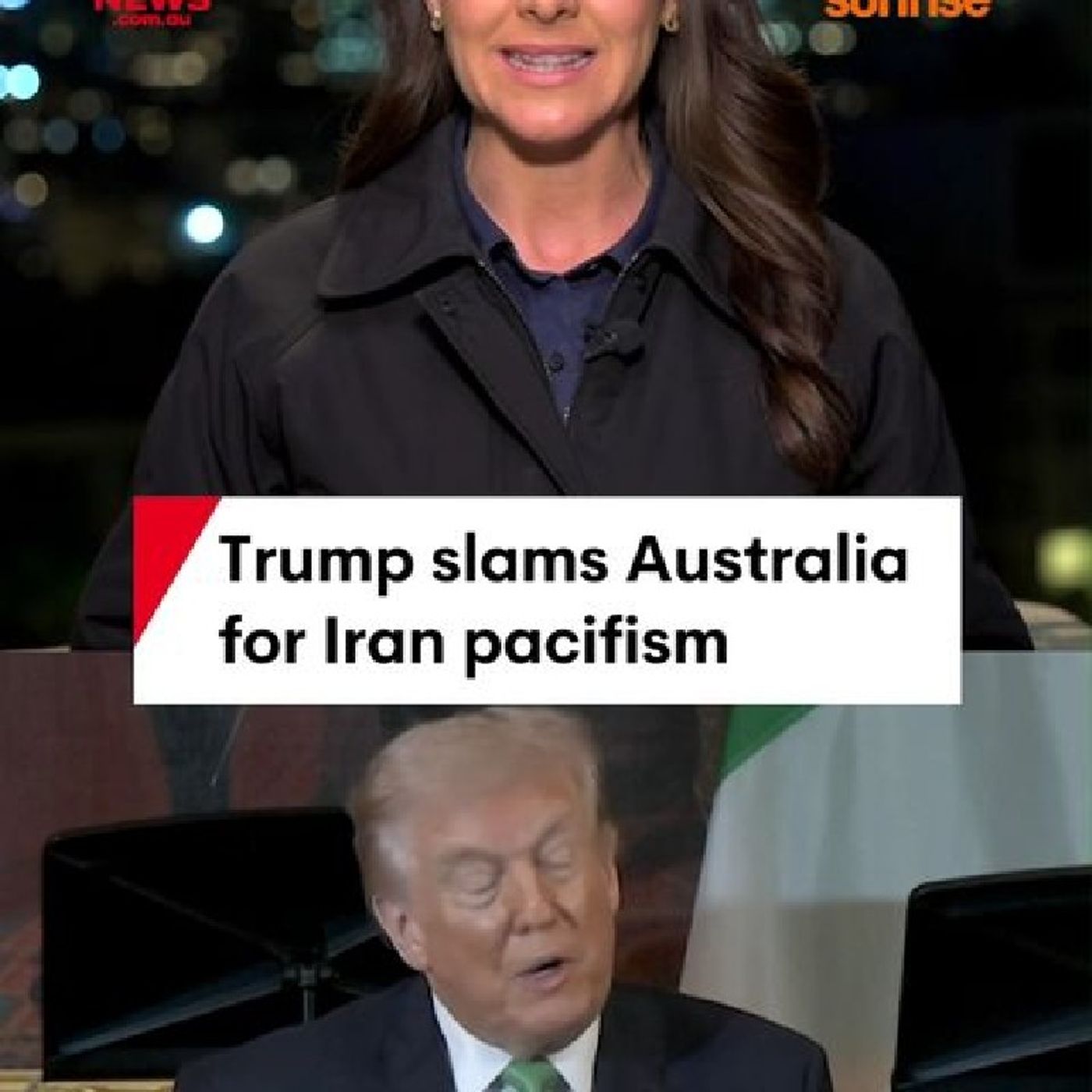 US President Donald Trump has taken aim at Australia and fellow allies for refusing his request to join the war against Iran. Trump called o episode artwork