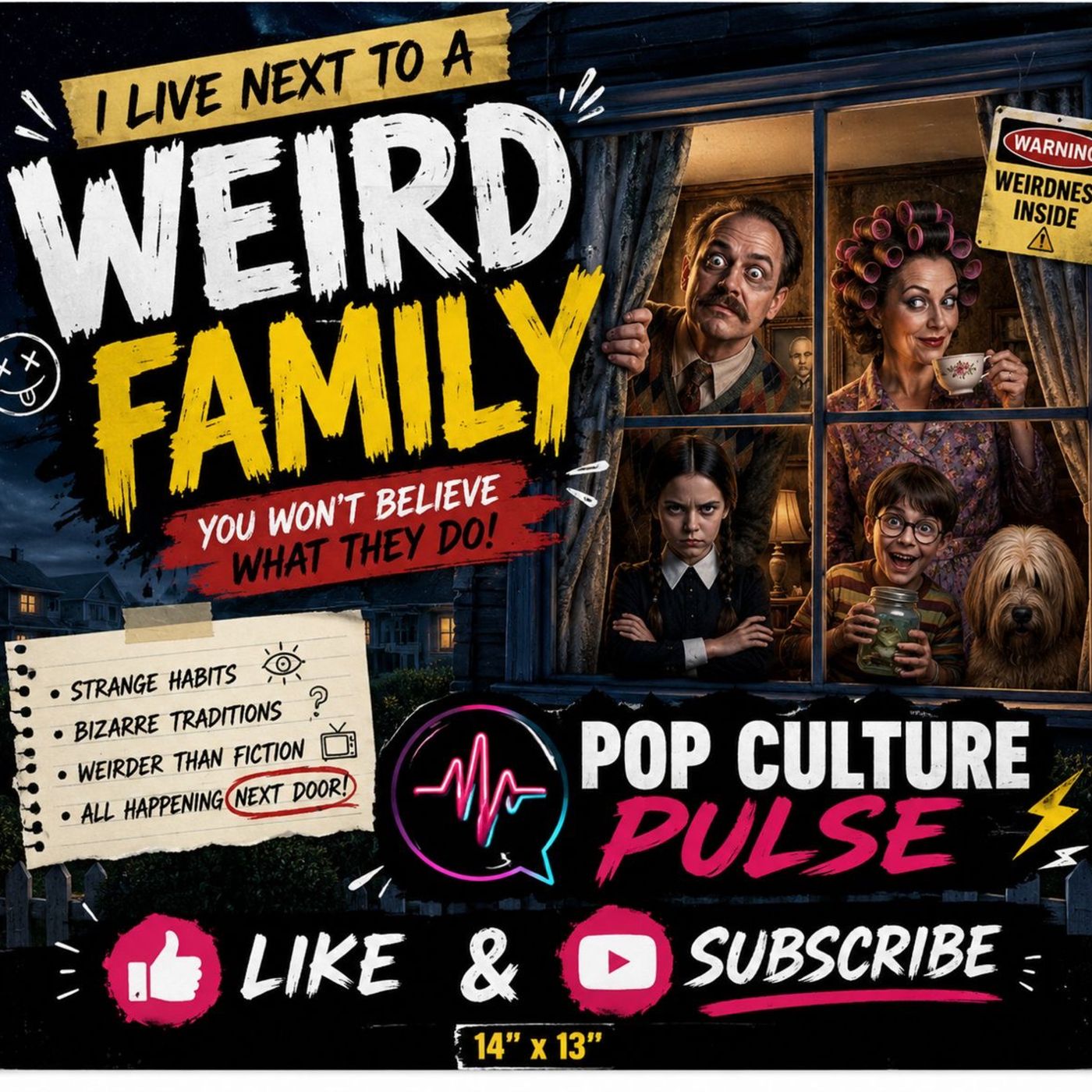 I Live Next To A Weird Family episode artwork