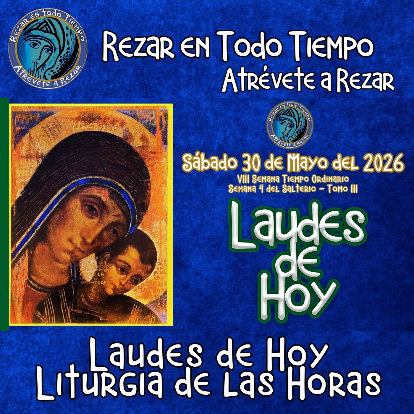 LAUDES DE HOY SÁBADO 30 DE MAYO 2026. CAMINO NEOCATECUMENAL. LITURGIA DE LAS HORAS. episode artwork