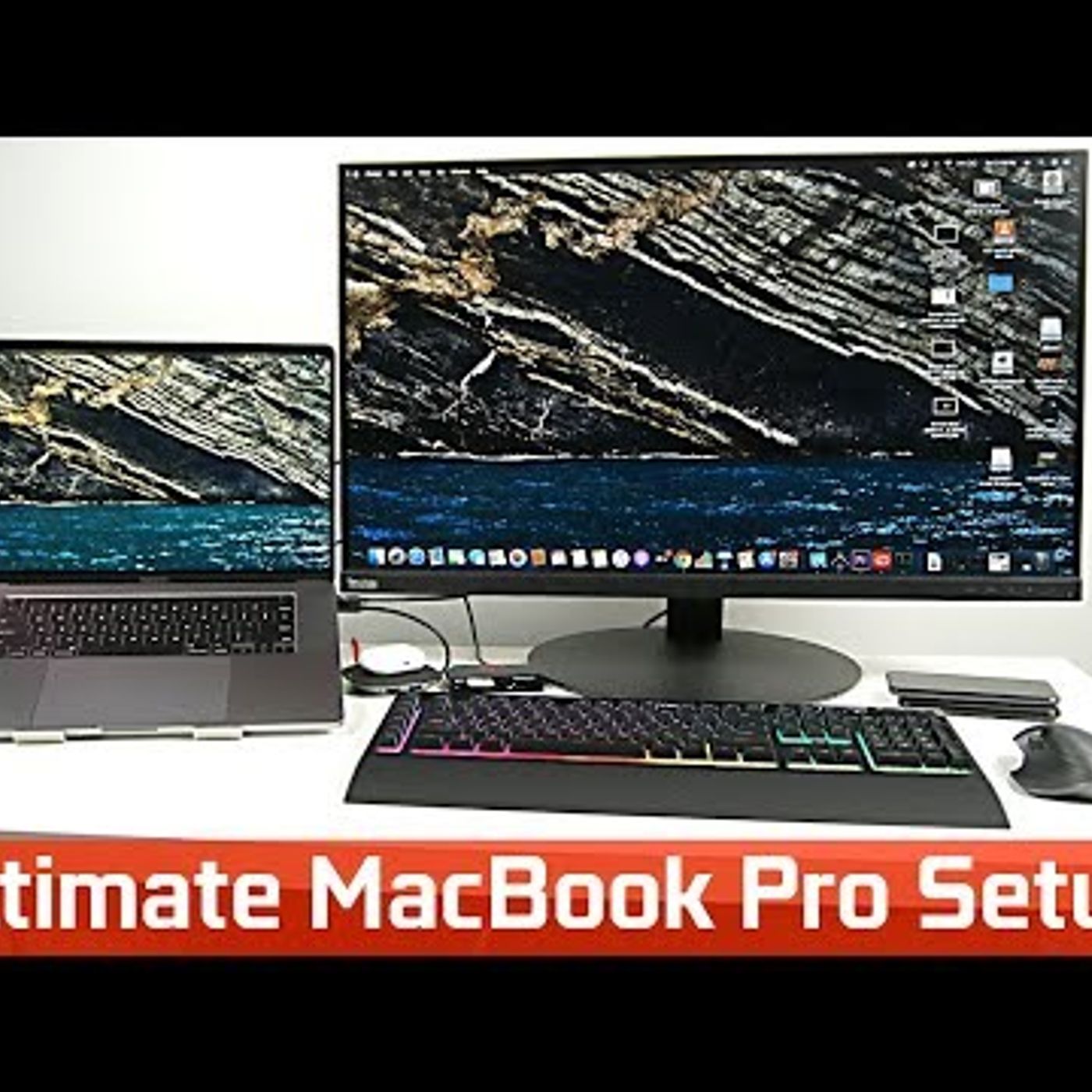 Ultimate 2019 16-inch MacBook Pro Desktop Setup episode artwork