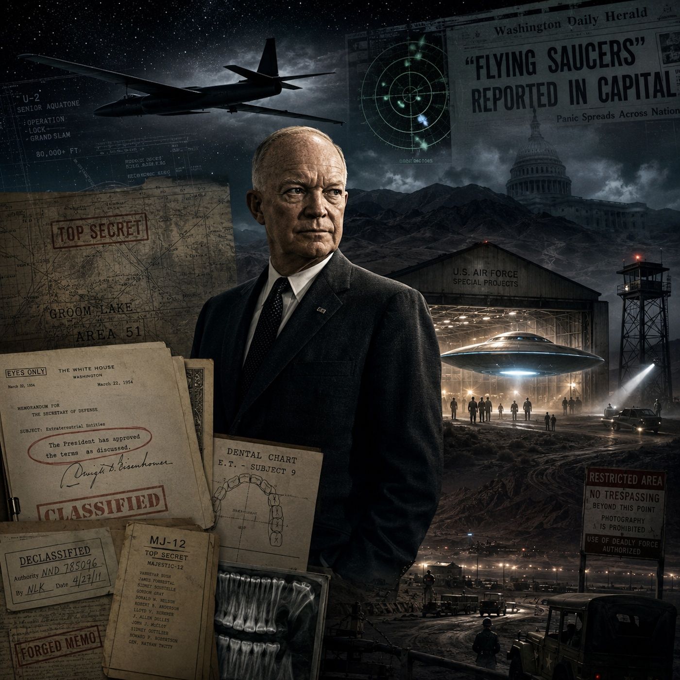 Ike And The Alien Treaty