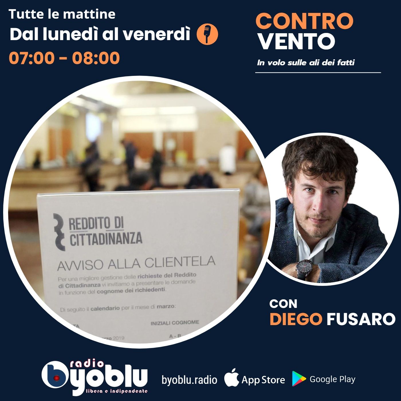 Giusto o sbagliato abolire il reddito di cittadinanza- Controvento di Diego Fusaro episode artwork