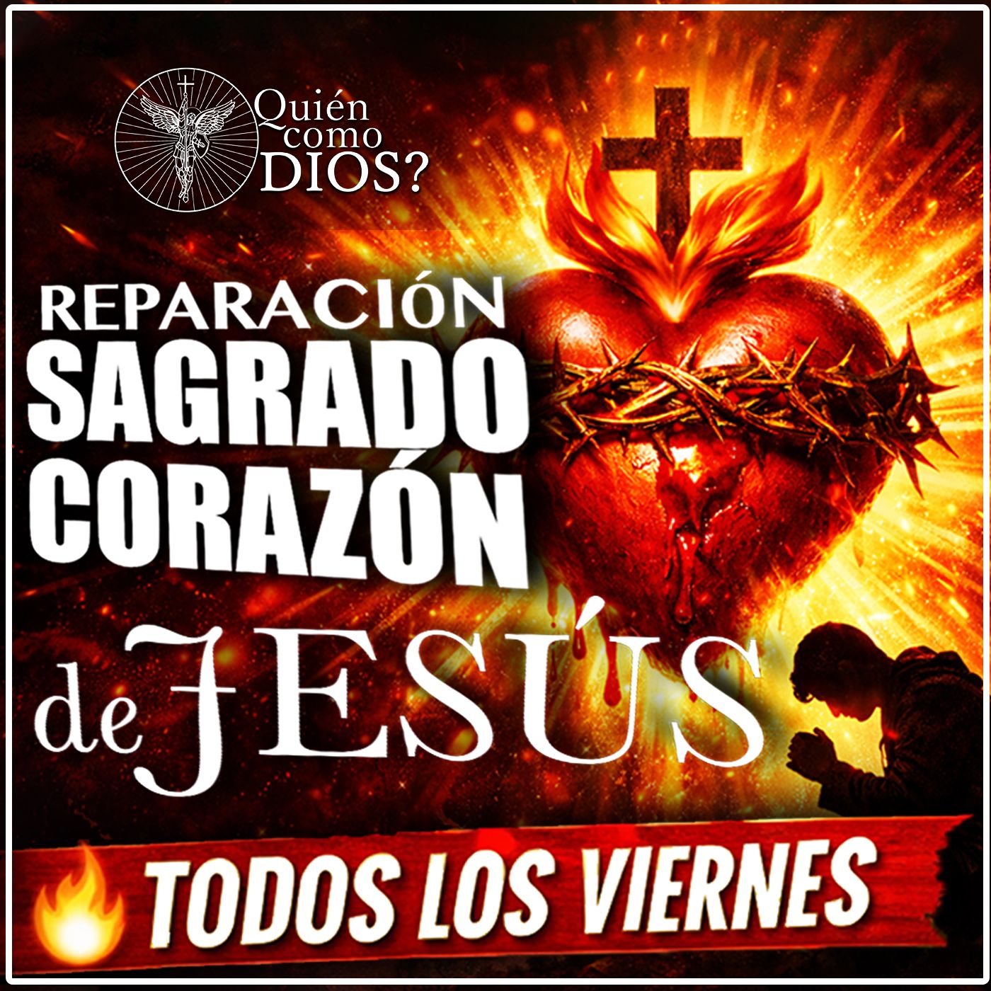 Coronilla al Sagrado Corazón de Jesús | Acto de Reparación (Viernes 27 de Marzo)