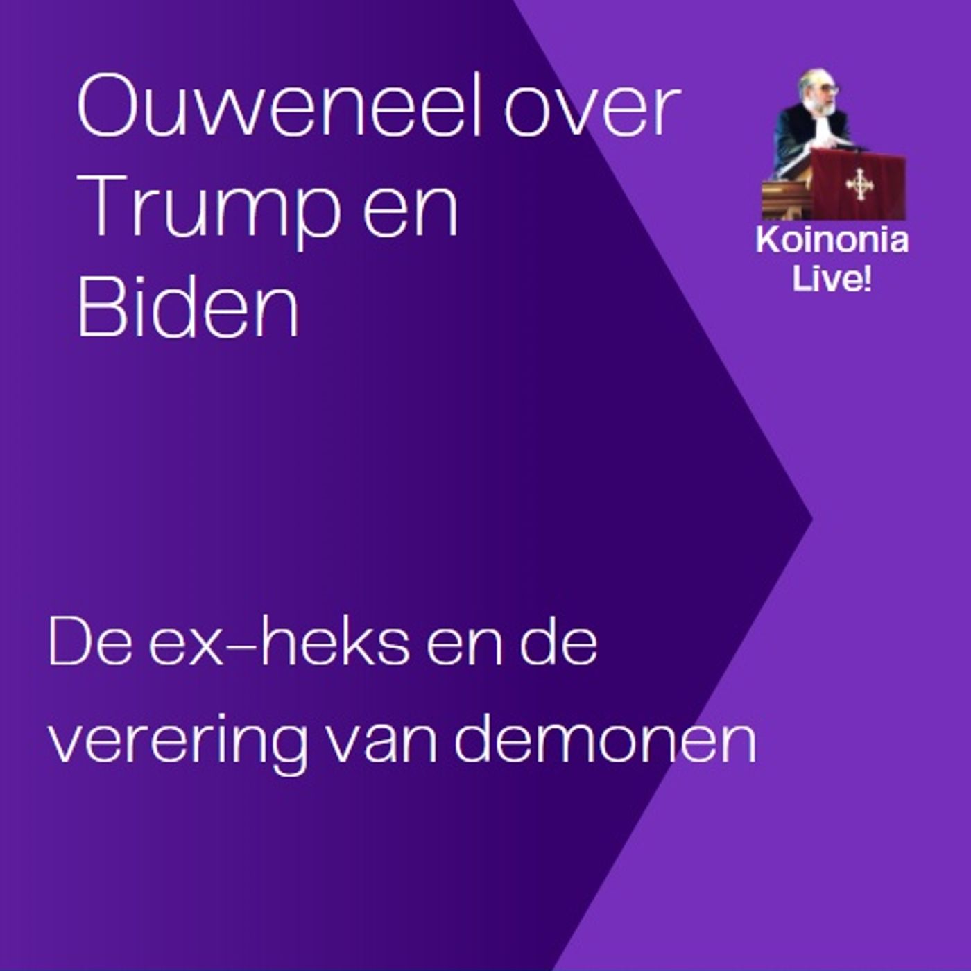 Trump en Biden en de ex-heks - KLIVE! van 23 oktober 2020 episode artwork