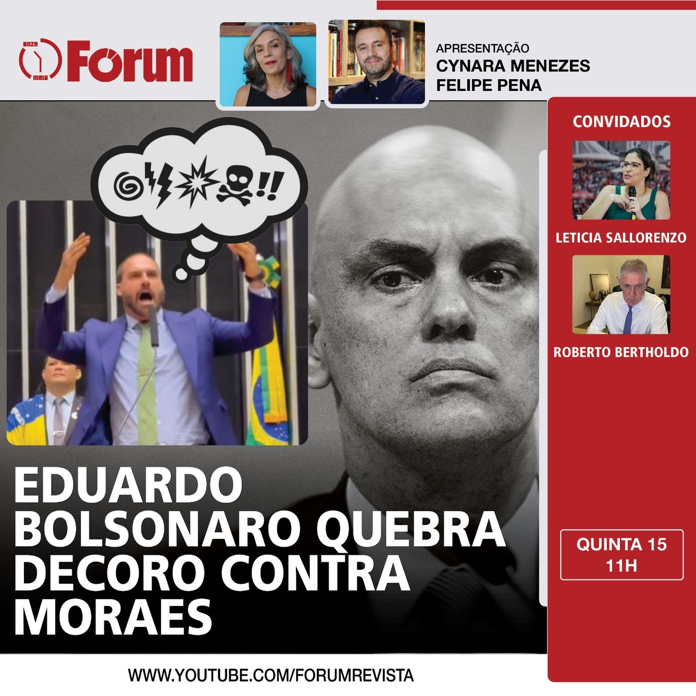 Cassação? Baixaria de Eduardo Bolsonaro em plenário | Prisão para blogueiros bolsonaristas | 15.8.24 episode artwork