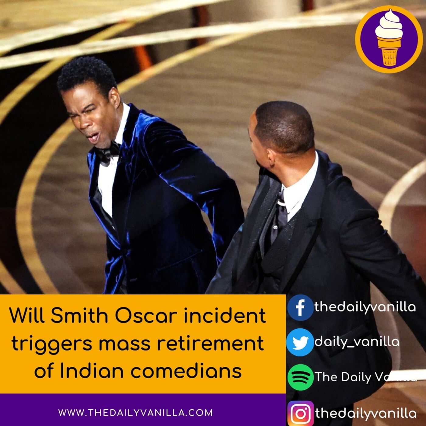 Will Smith Oscar incident triggers mass retirement of Indian comedians Will Smith Oscar incident triggers mass retirement of Indian comedians