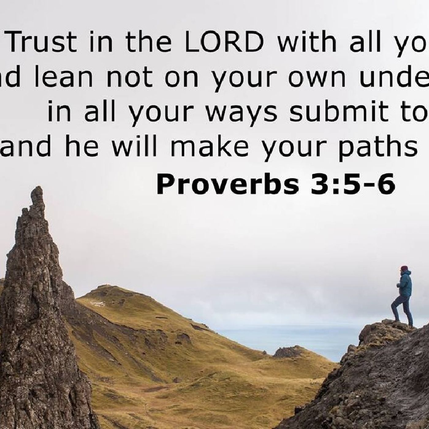 P.1/TRUST IN THE LORD WITH ALL YOUR HEART AND DO NOT LEAN ON YOUR OWN UNDERSTANDING!TO SEE MY POWER SAYS YAH! episode artwork