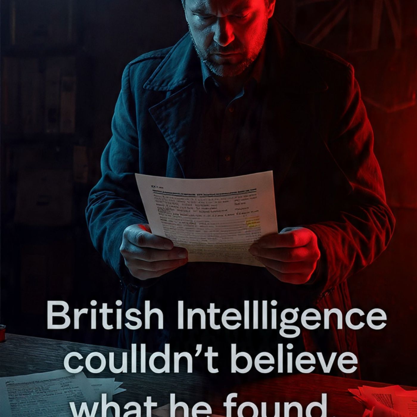 British Intelligence couldn't believe what he found...