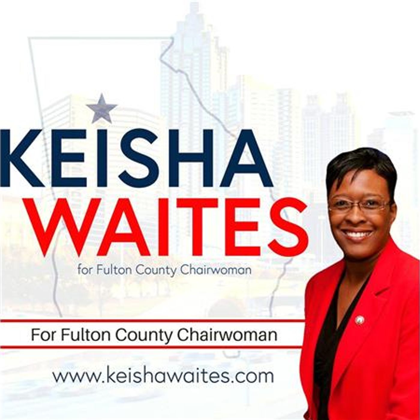 Keisha Waites  Candidate For Chair of Fulton County Board of Commissioners episode artwork