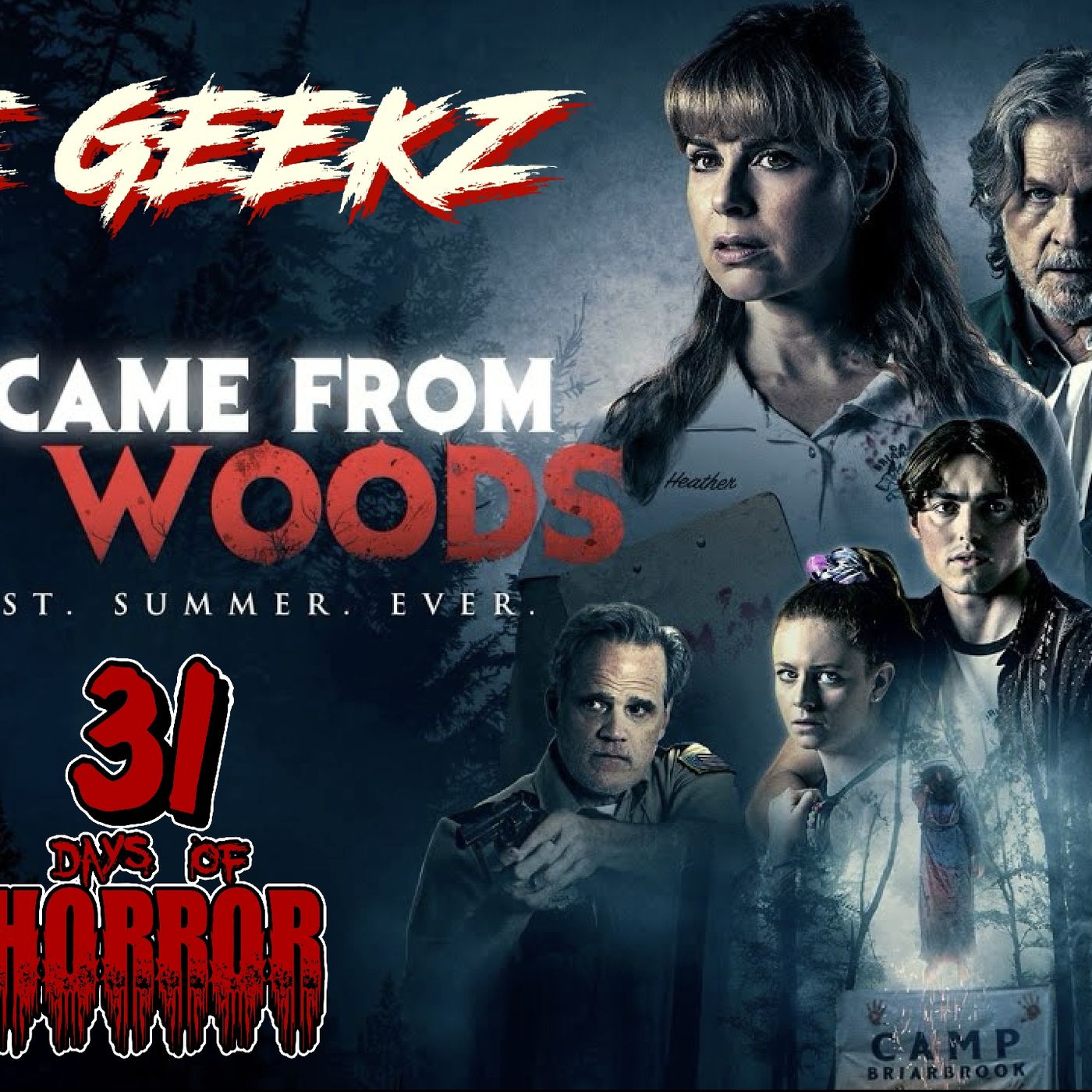 She Came From the Woods (2022) Horror Movie Review | Geekz 31 Days of Horror – 80s Camp Slasher Throwback or Missed Scare? episode artwork