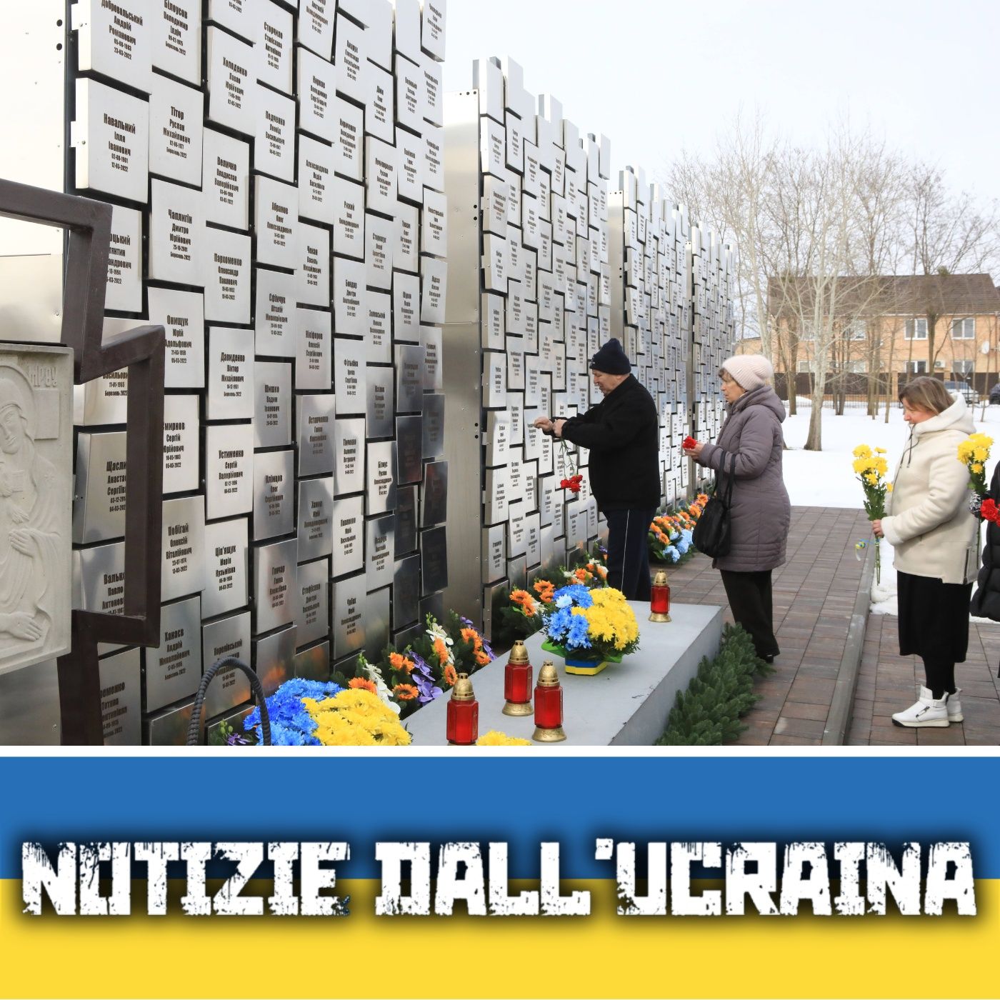 I ministri Ue a Bucha: "Onoriamo la memoria delle vittime"