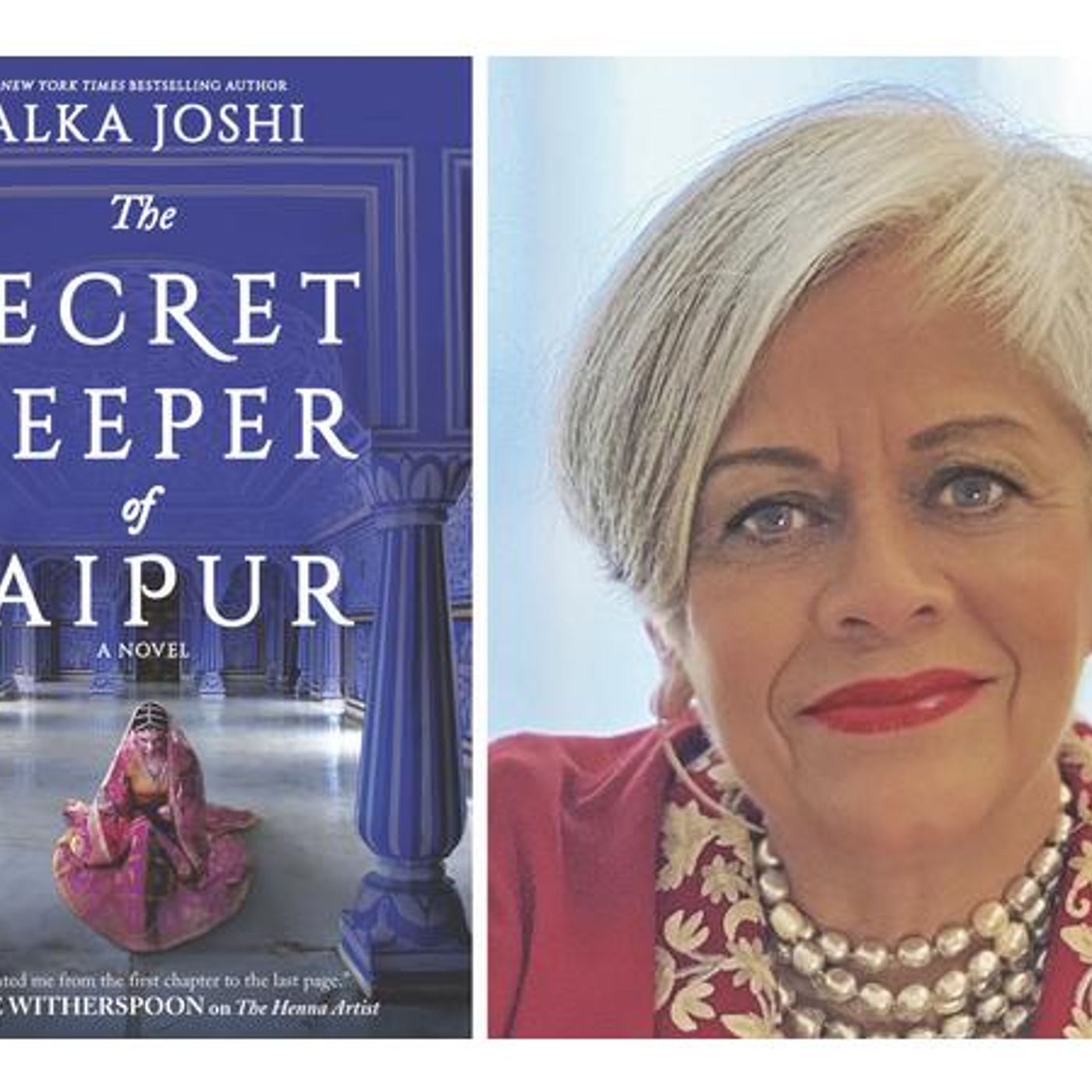 Author Alka Joshi returns to #ConversationsLIVE w/ new release episode artwork