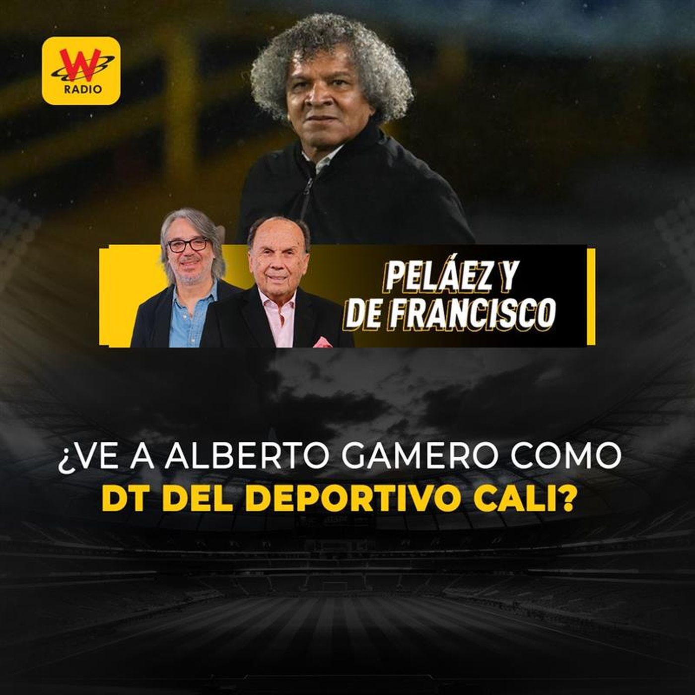 Peláez y De Francisco en La W