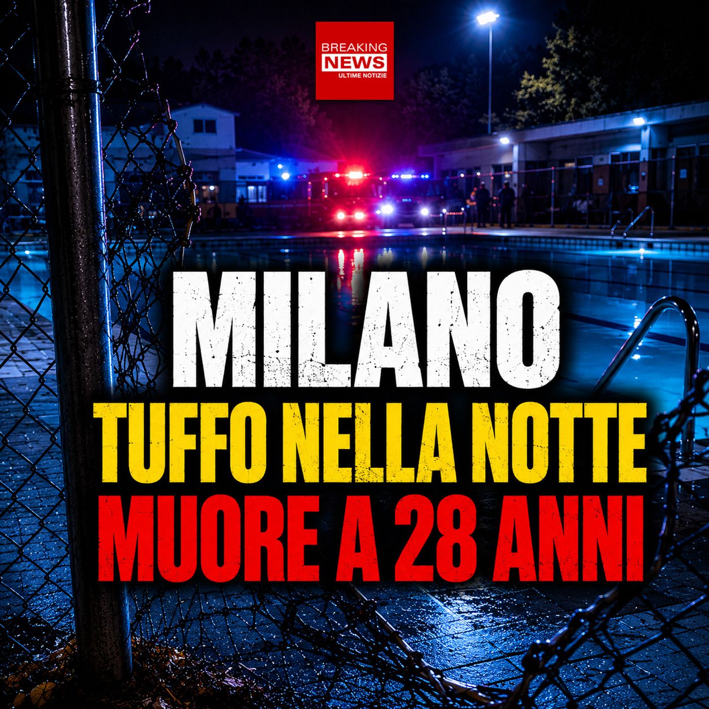 Tragedia in piscina: 28enne perde la vita dopo un tuffo notturno nel centro balneare chiuso episode artwork