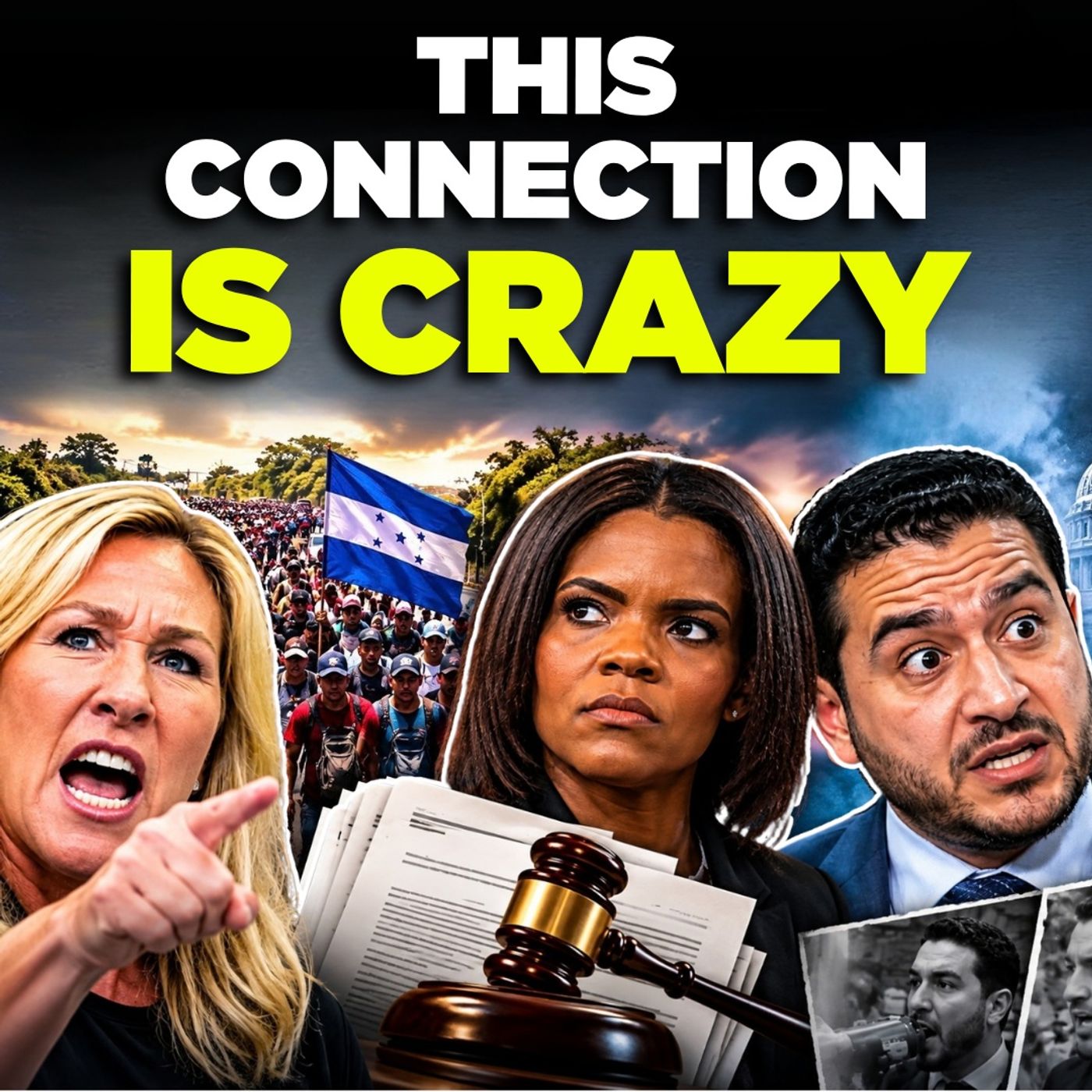 Chicks on The Right - Conservative Politics & Cult... - Candace Sued AGAIN, MTG BLAMES GOP for Migrant Caravan & El-Sayed Gets Aggressive episode artwork