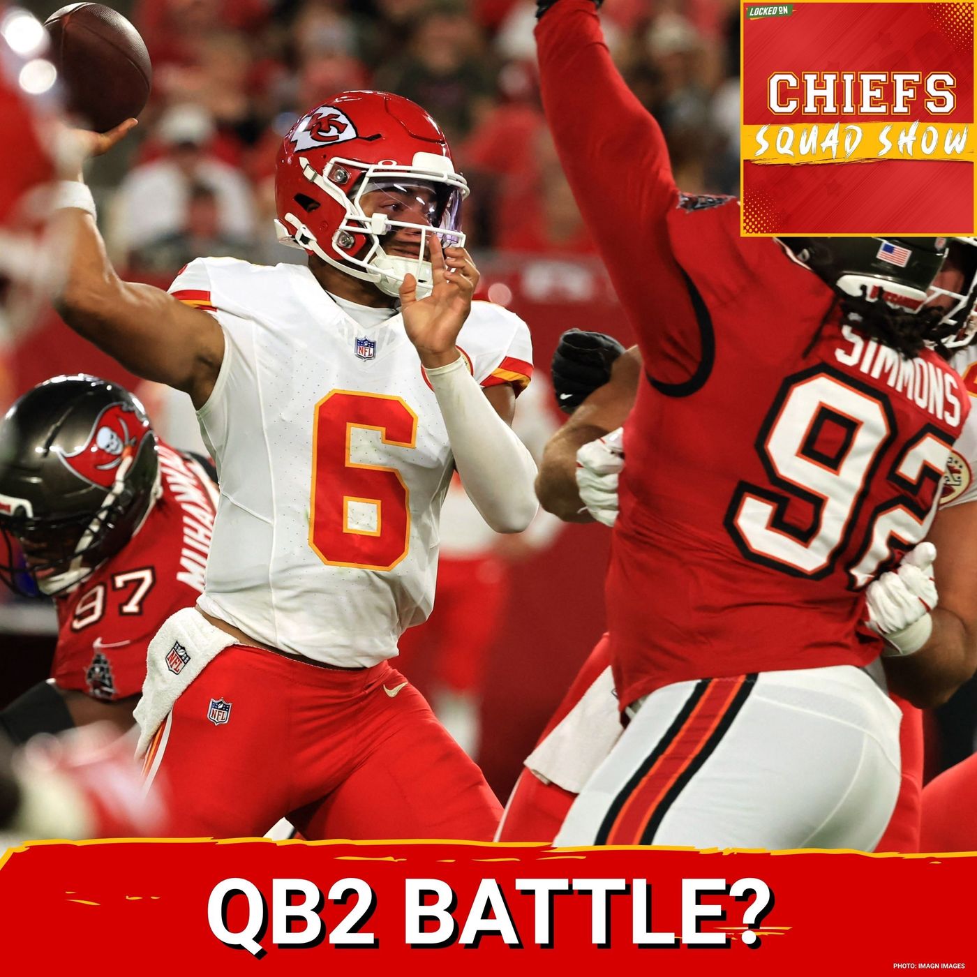 CHIEFS SQUAD SHOW: Is Justin Fields READY TO BACKUP Patrick Mahomes? Tampa Bay POSTGAME SHOW episode artwork