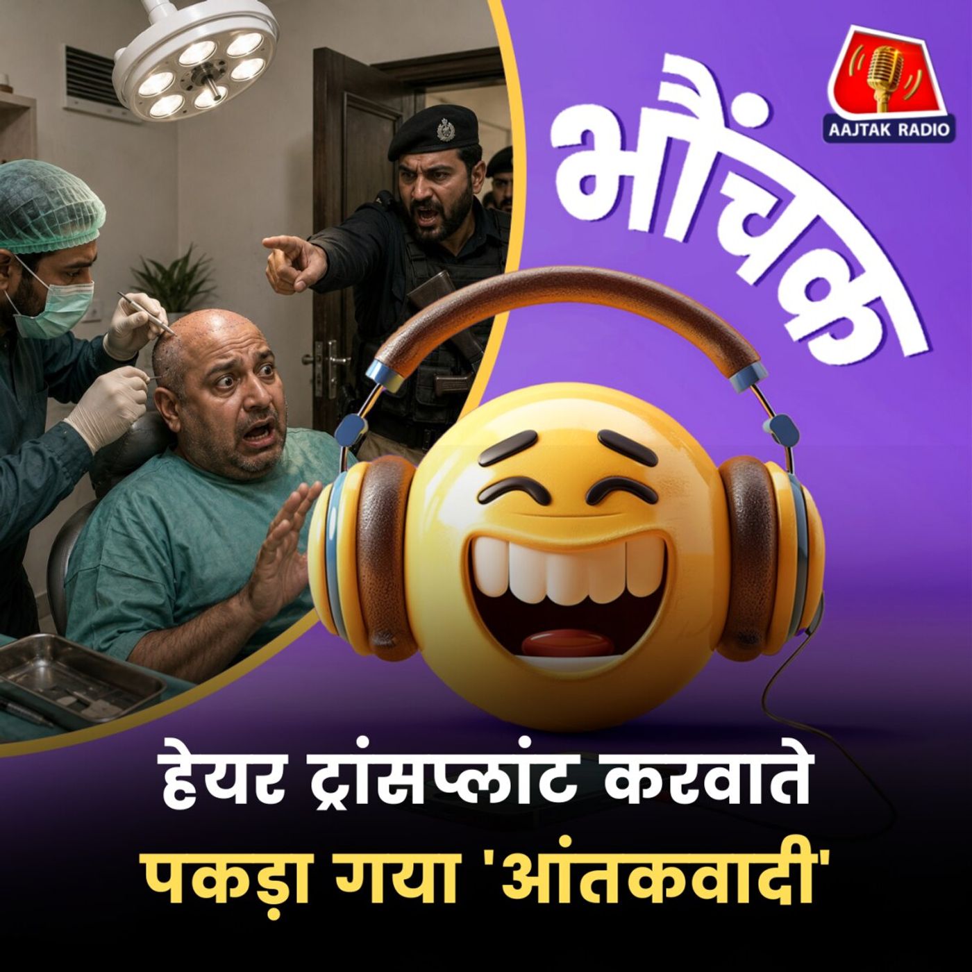 श्रीनगर: पाक से आतंक फैलाने आया था, सोचा हेयर ट्रांसप्लांट भी करवा लूं | भौंचक