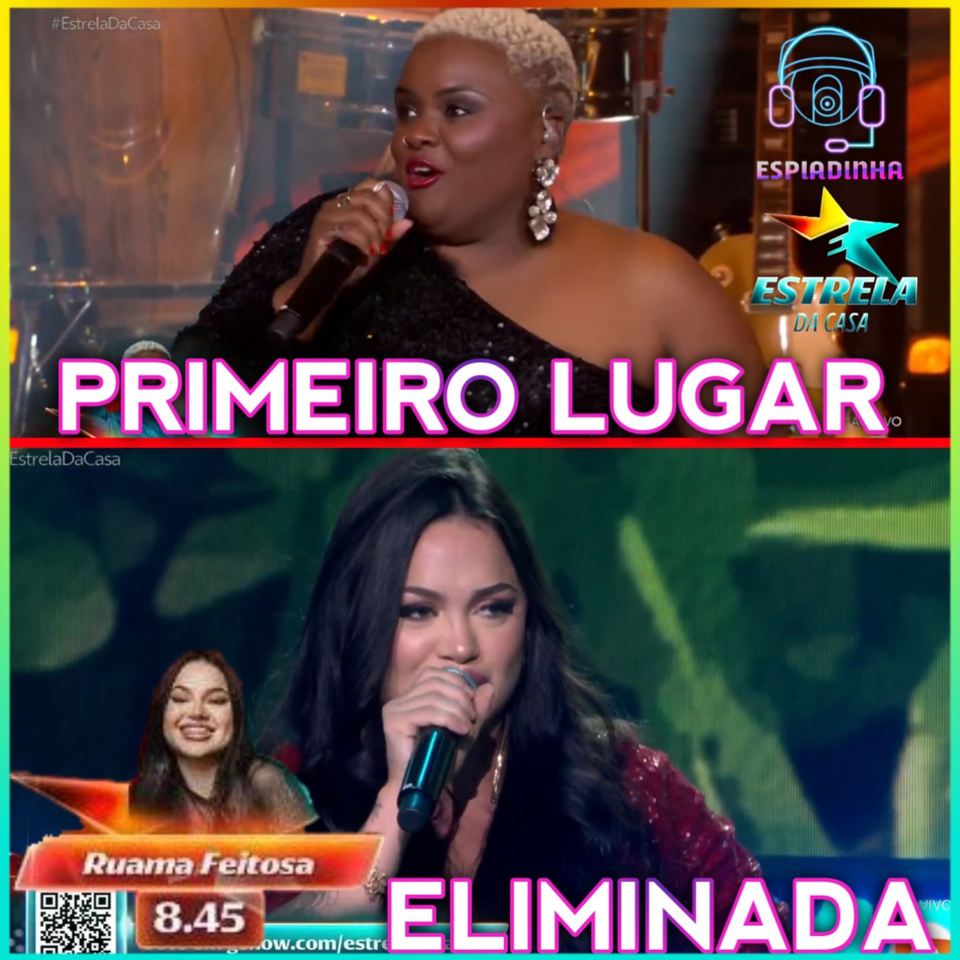 Ruama é eliminada + Thainá é o primeiro lugar! | Estrela Da Casa 2