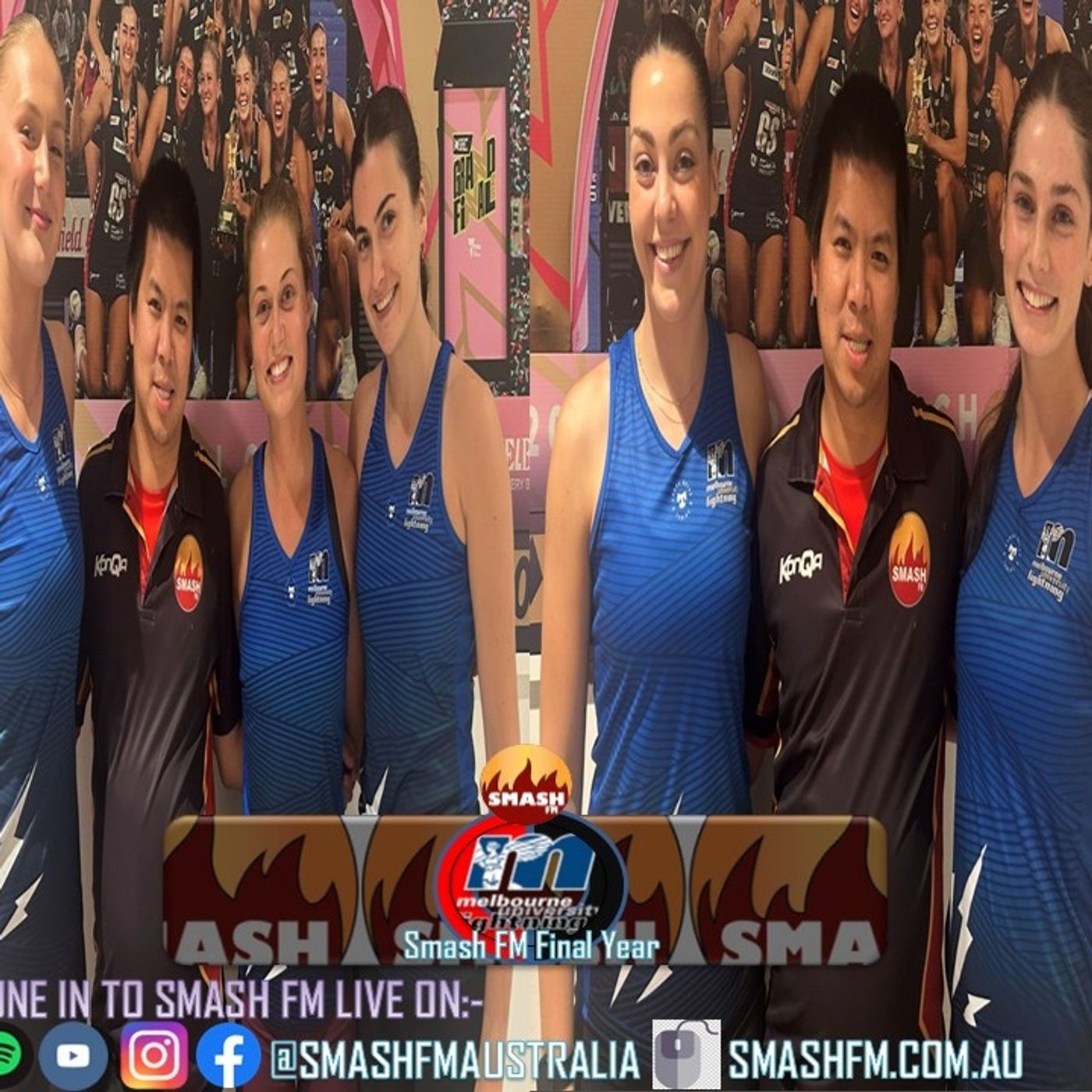 SSSFY26: Melbourne University Lightning VNL26 Netball Captains Interviews 180526
