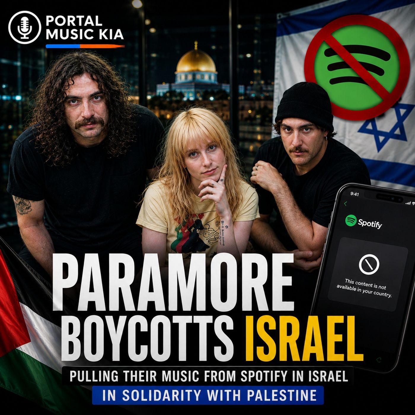 Paramore Boycotts Israel episode artwork