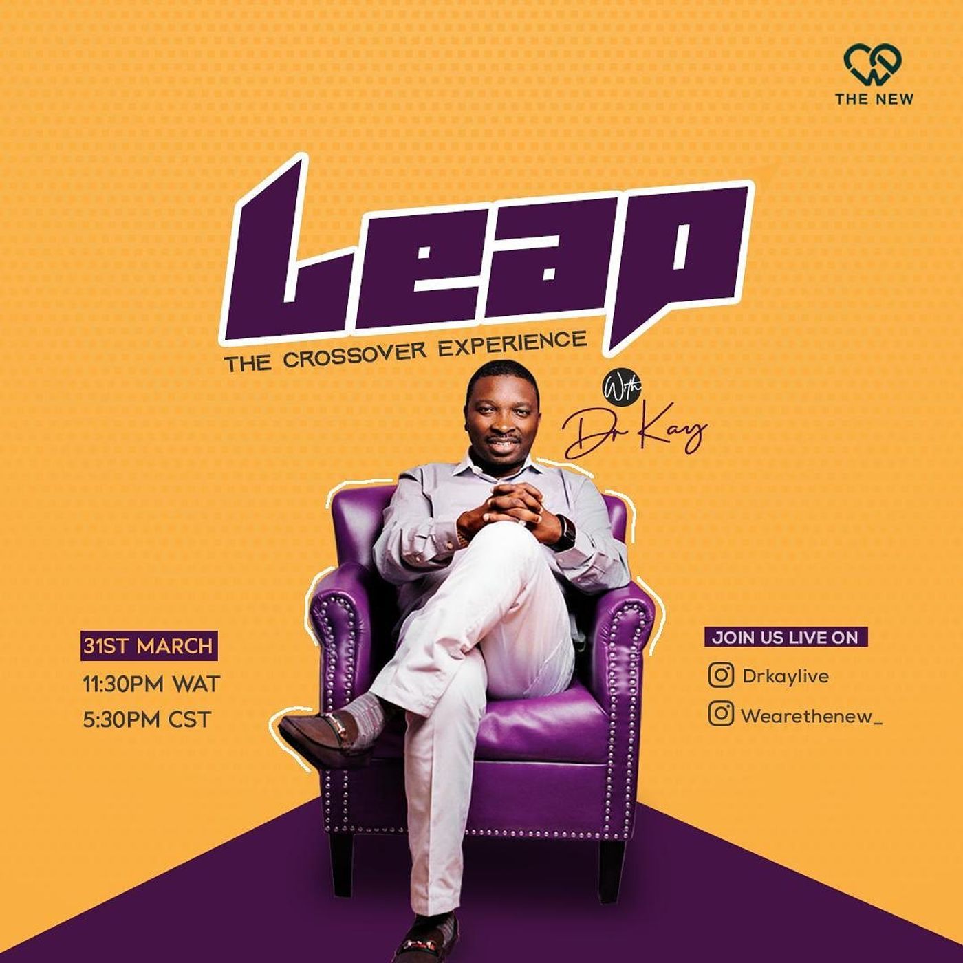 Leap - The Crossover Experience with Dr.Kay (March to April)