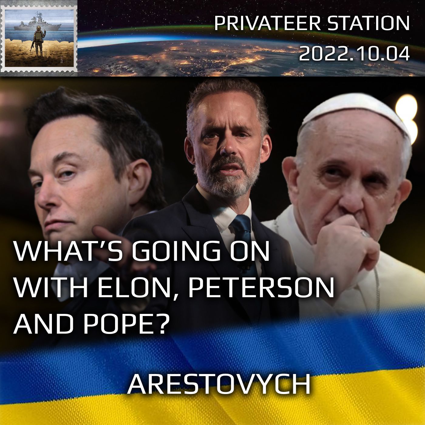 cover of episode What is going on with Elon, Peterson and Pope?