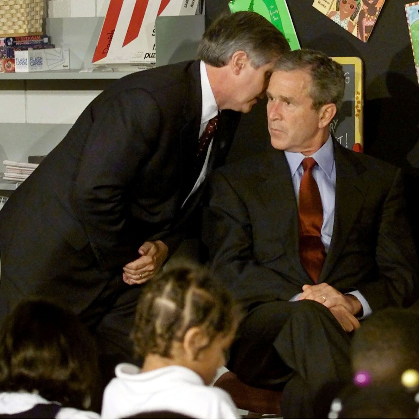Frustration with Trump and his policies draw comparison to Bush episode artwork