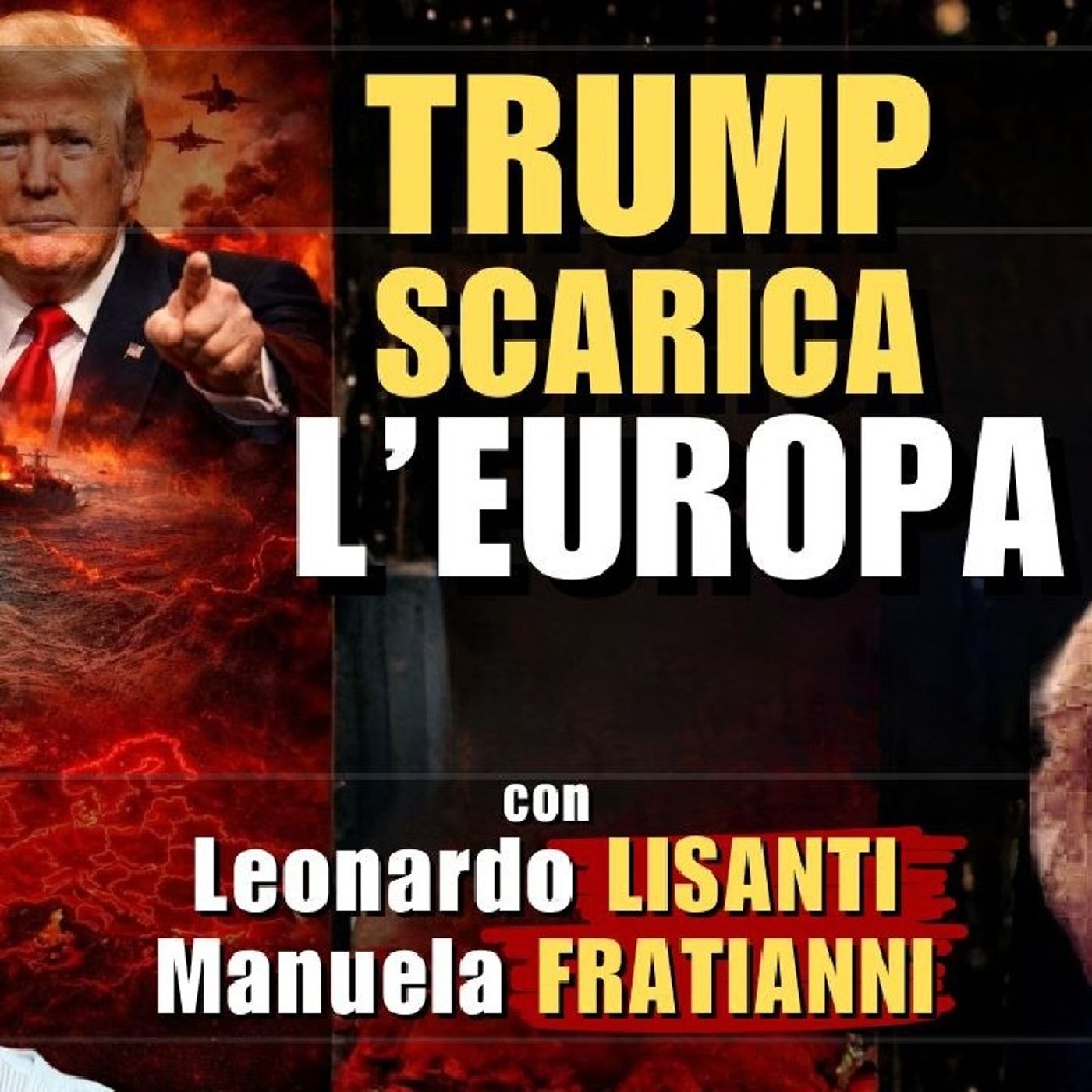 #TRUMP scarica l'EUROPA | Il Punt🔴 di Vista di Manuela FRATIANNI, Leonardo LISANTI e S. BECCIOLINI