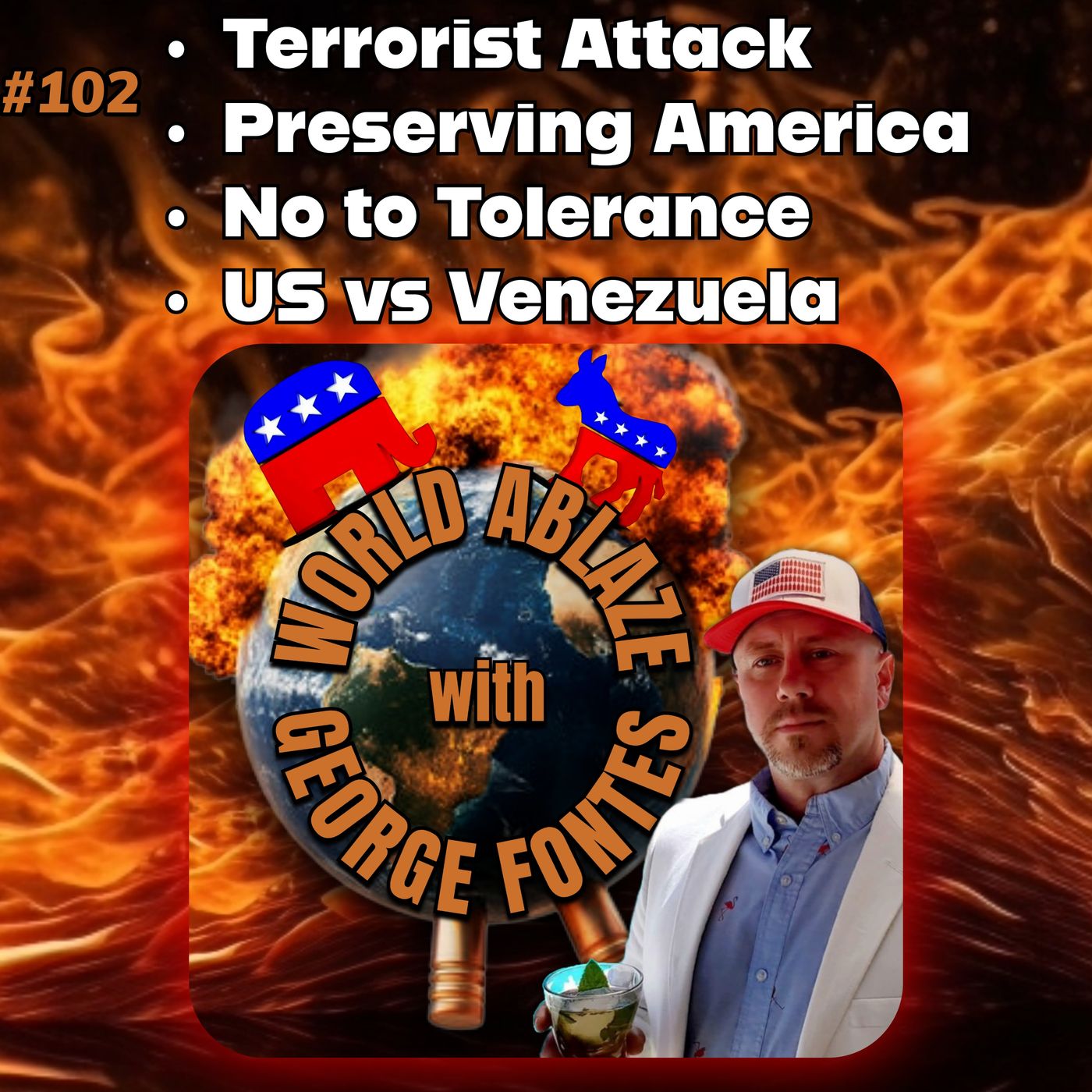 Terrorist Attack, Preserving America, No to Tolerance, and US vs Venezuela